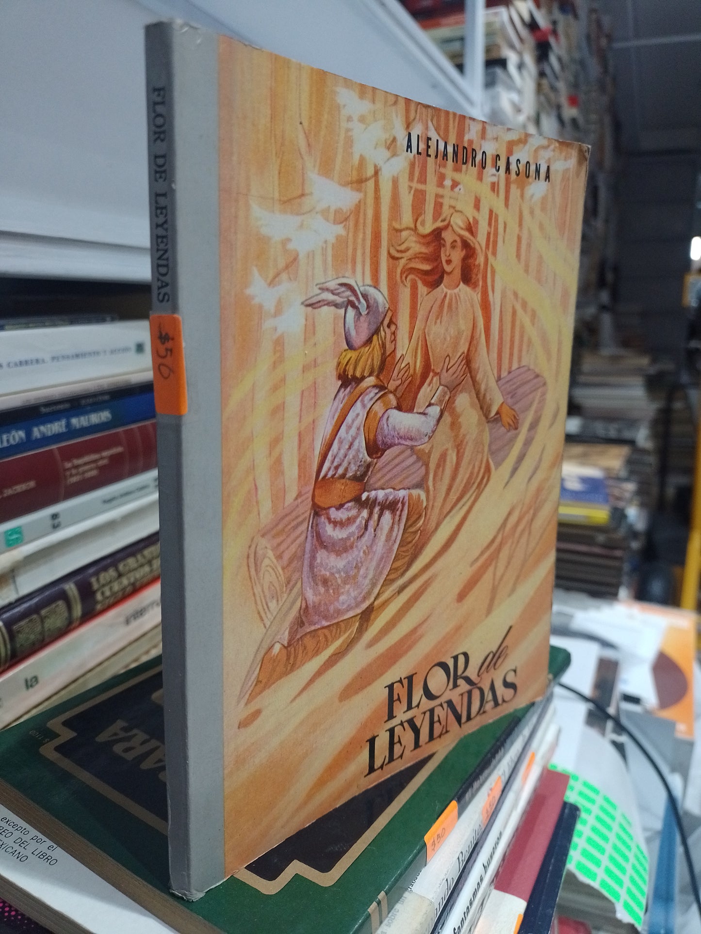 FLOR DE LEYENDAS POR ALEJANDRO CASONA USADO NOVELA JUAREZ 515