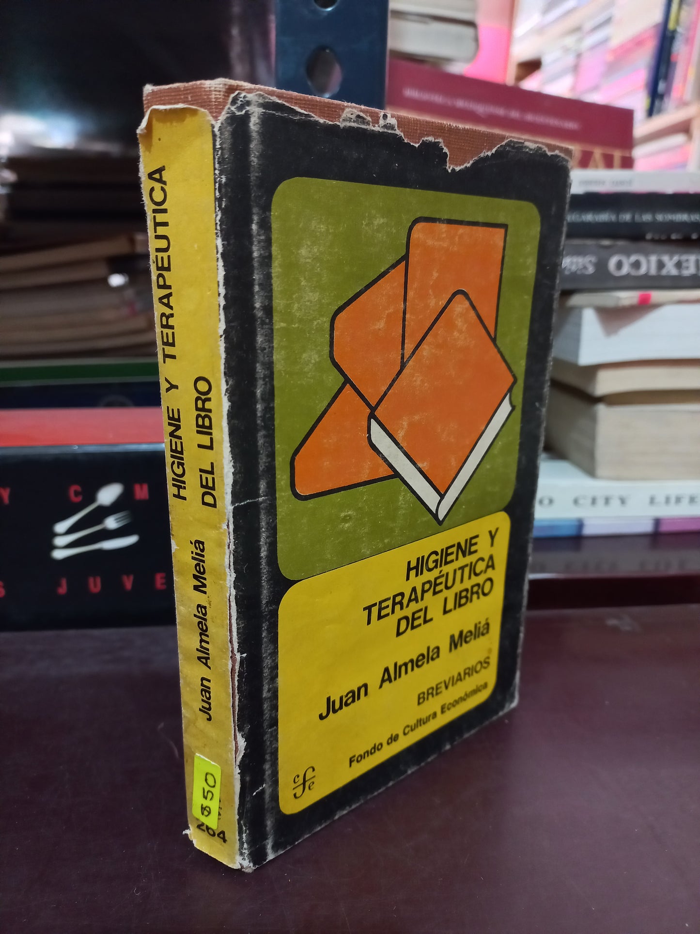 HIGIENE Y TERAPEUTICA DEL LIBRO POR JUAN ALMELA MELIA USADO HISTORIA LITERARIO 305