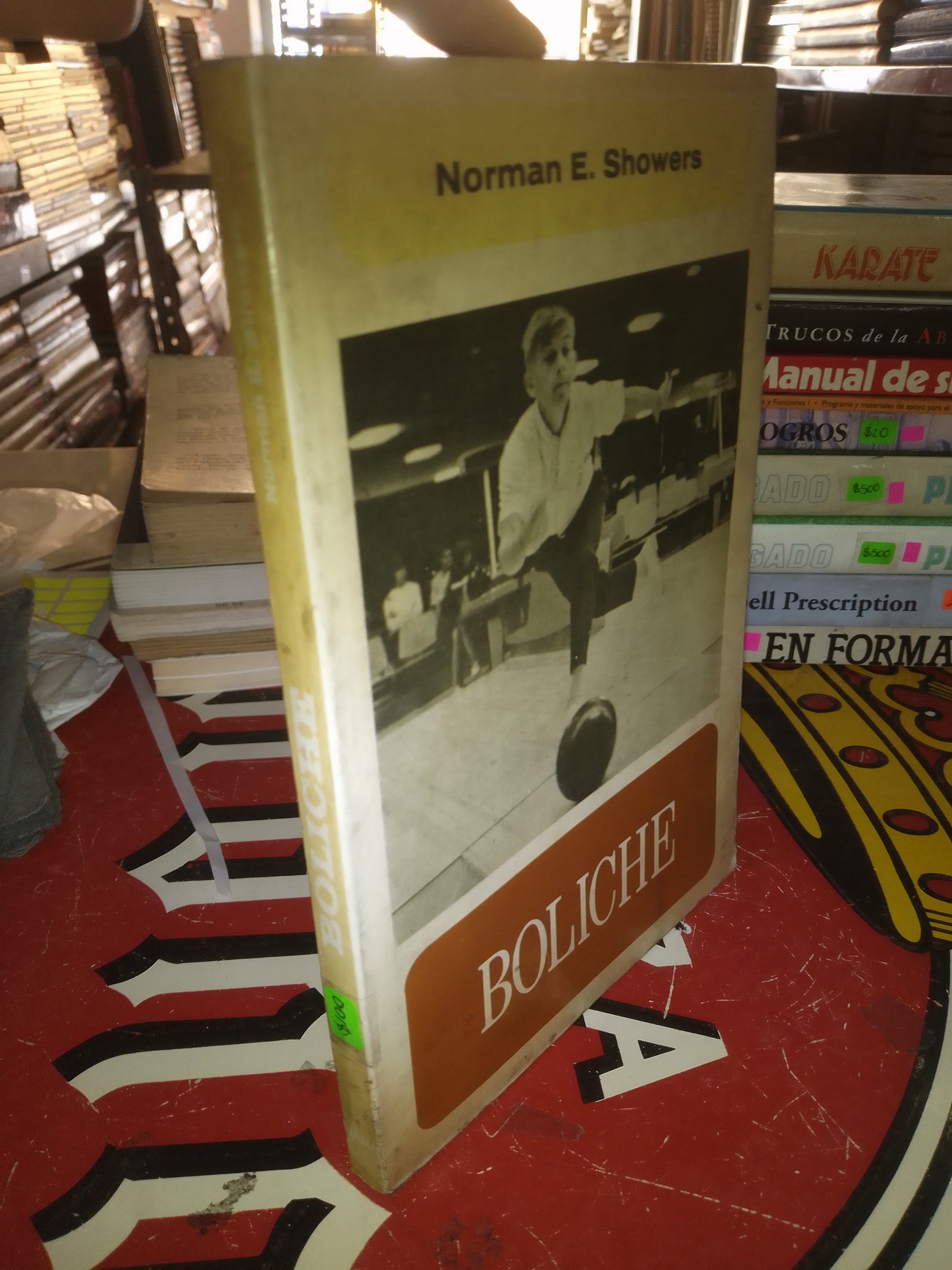 BOLICHE POR NORMAN E SHOWERS USADO DEPORTES LITERARIO 207
