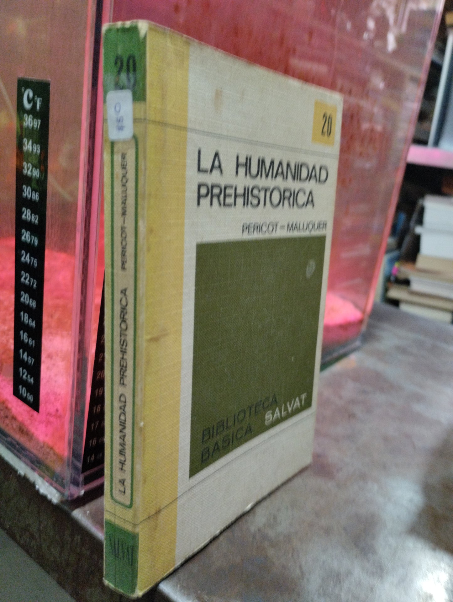 LA HUMANIDAD PREHISTORICA POR PERICOT MSLUQUER USADO NOVELAS ALDAMA