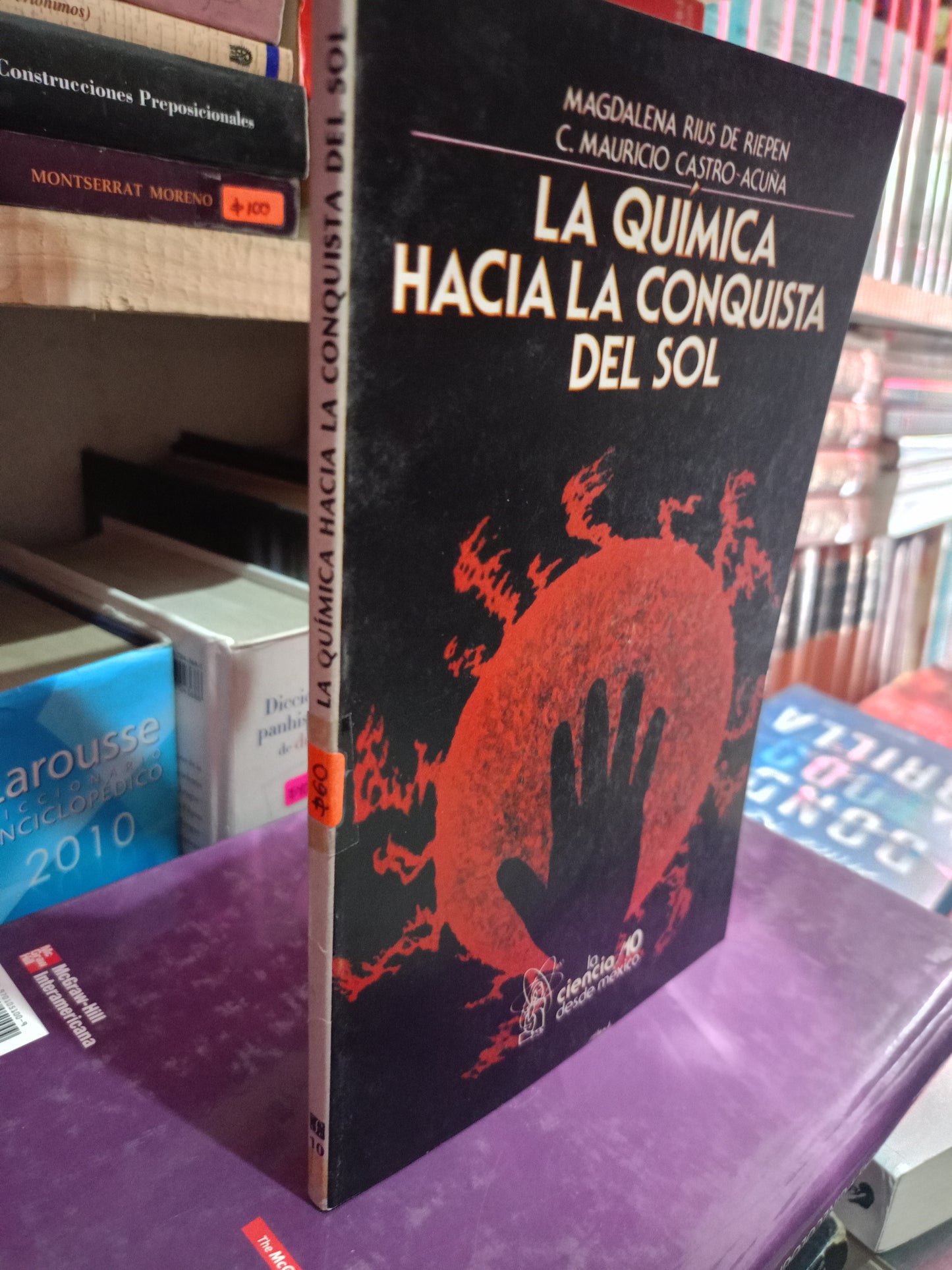 LA QUIMICA HACIA LA CONQUISTA DEL SOL POR MAGDALENA RUIS DE RIEPEN USADO CIENCIA LITERARIO 305