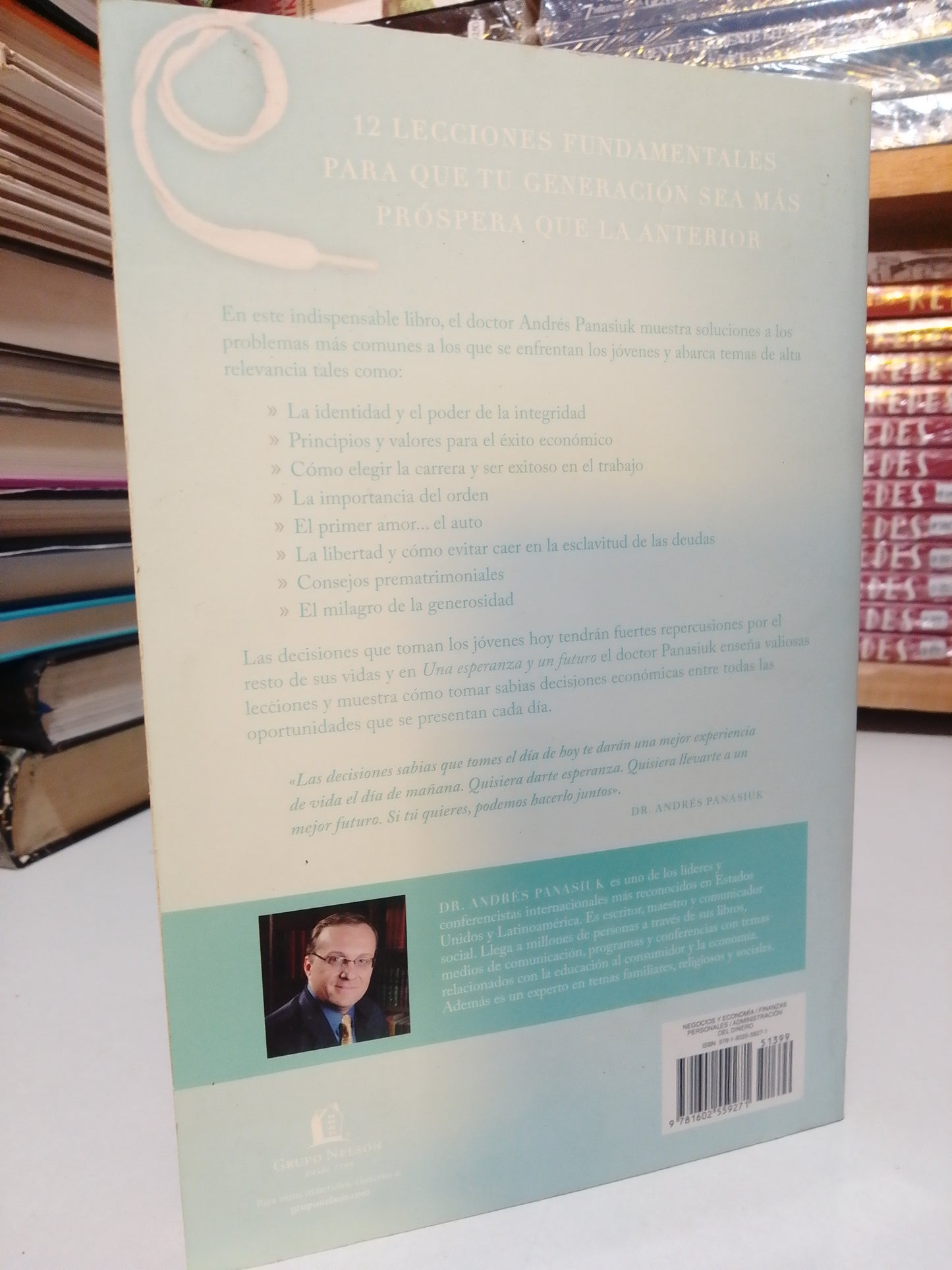 UNA ESPERANZA Y UN FUTURO POR ANDRÉS PANASIUK USADO SUPERACIÓN PERSONAL JUÁREZ