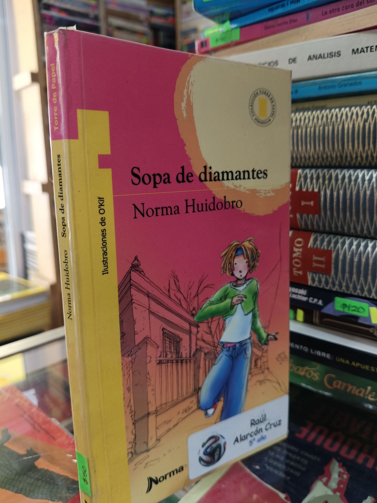 SOPA DE DIAMANTES POR NORMA HUIDOBRO USADO INFANTIL JUAREZ 507