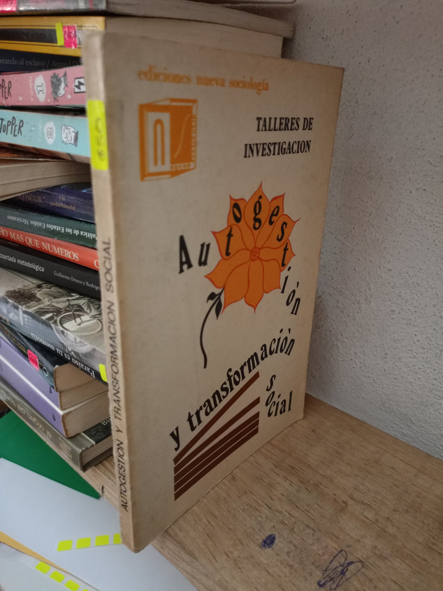 AUTOGESTION Y TRANSFORMACIÓN SOCIAL POR AUTORES VARIOS USADO FILOSOFIA LITERARIO 305