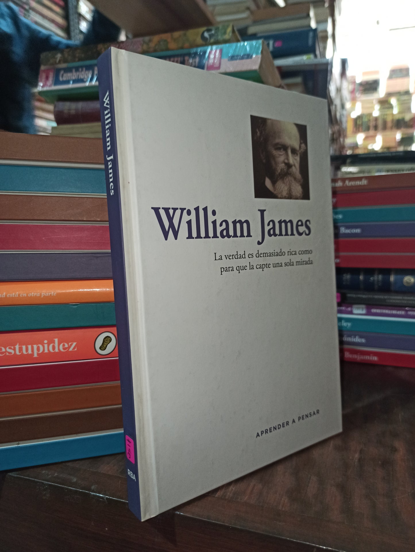 LA VERDAD ES DEMASIADO RICA COMO PARA QUE LA CAPTE UNA SOLA MIRADA POR WILLIAM JAMES USADO SOCIOLOGIA ALDAMA