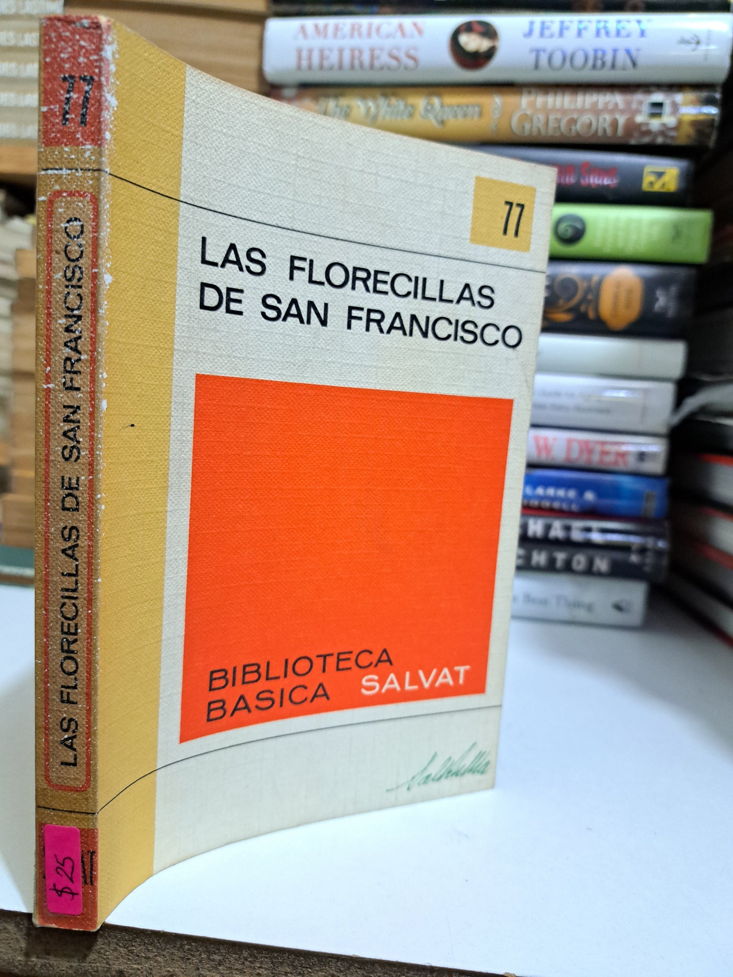 LAS FLORECILLAS DE SAN FRANCISCO VERSIÓN DE FEDERICO MUELAS USADO NOVELA JUÁREZ