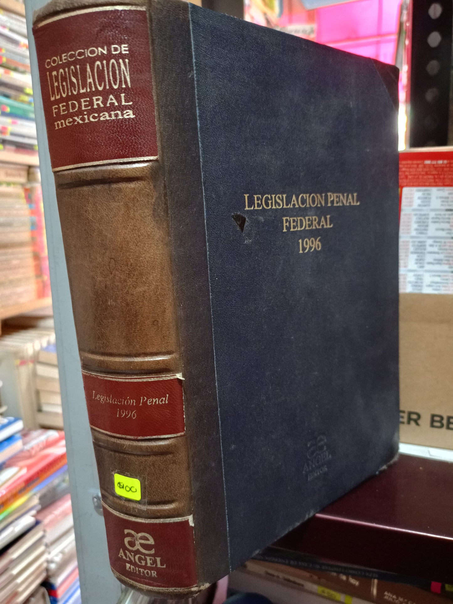 LEGISLACION PENAL FEDERAL 1996 USADO DERECHO LITERARIO 305