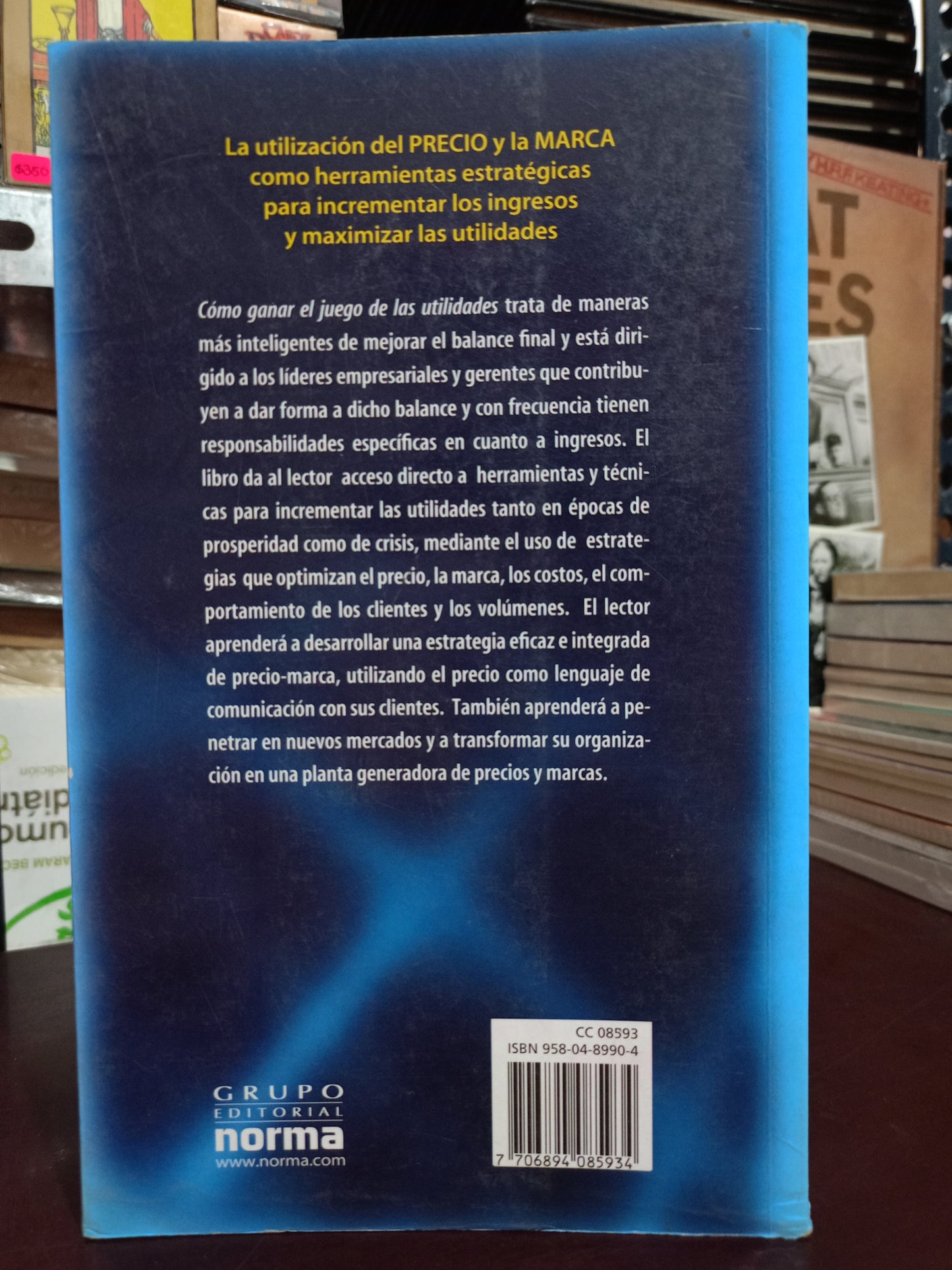 CÓMO GANAR EL JUEGO DE LAS UTILIDADES POR ROBERT G. DOCTERS, MICHAEL R. REOPEL, ET. AL. USADO SUPERACIÓN PERSONAL LITERARIO 305