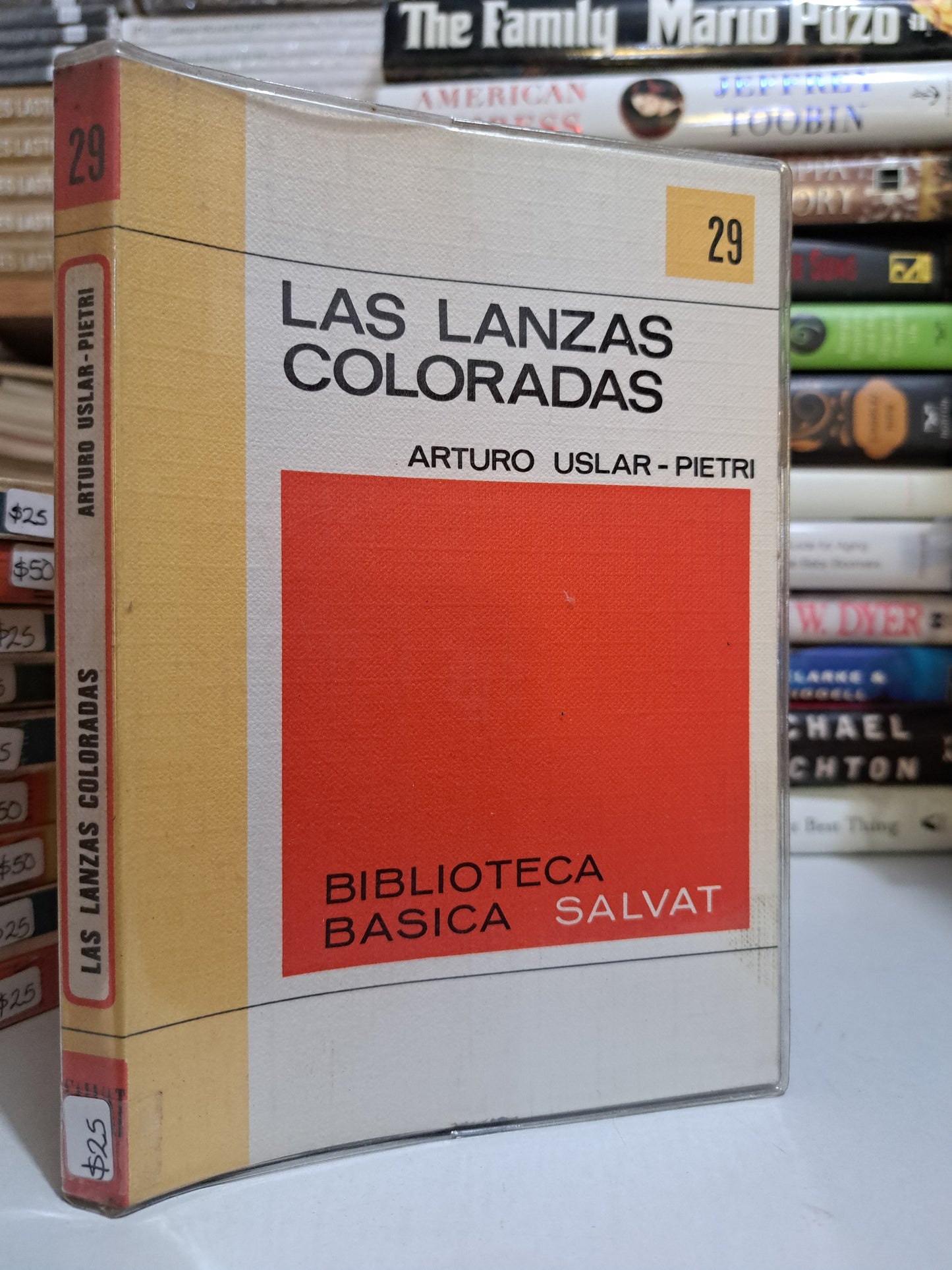 LAS LANZAS COLORADAS ARTURO USLAR PIETRI, USADO NOVELA JUÁREZ.
