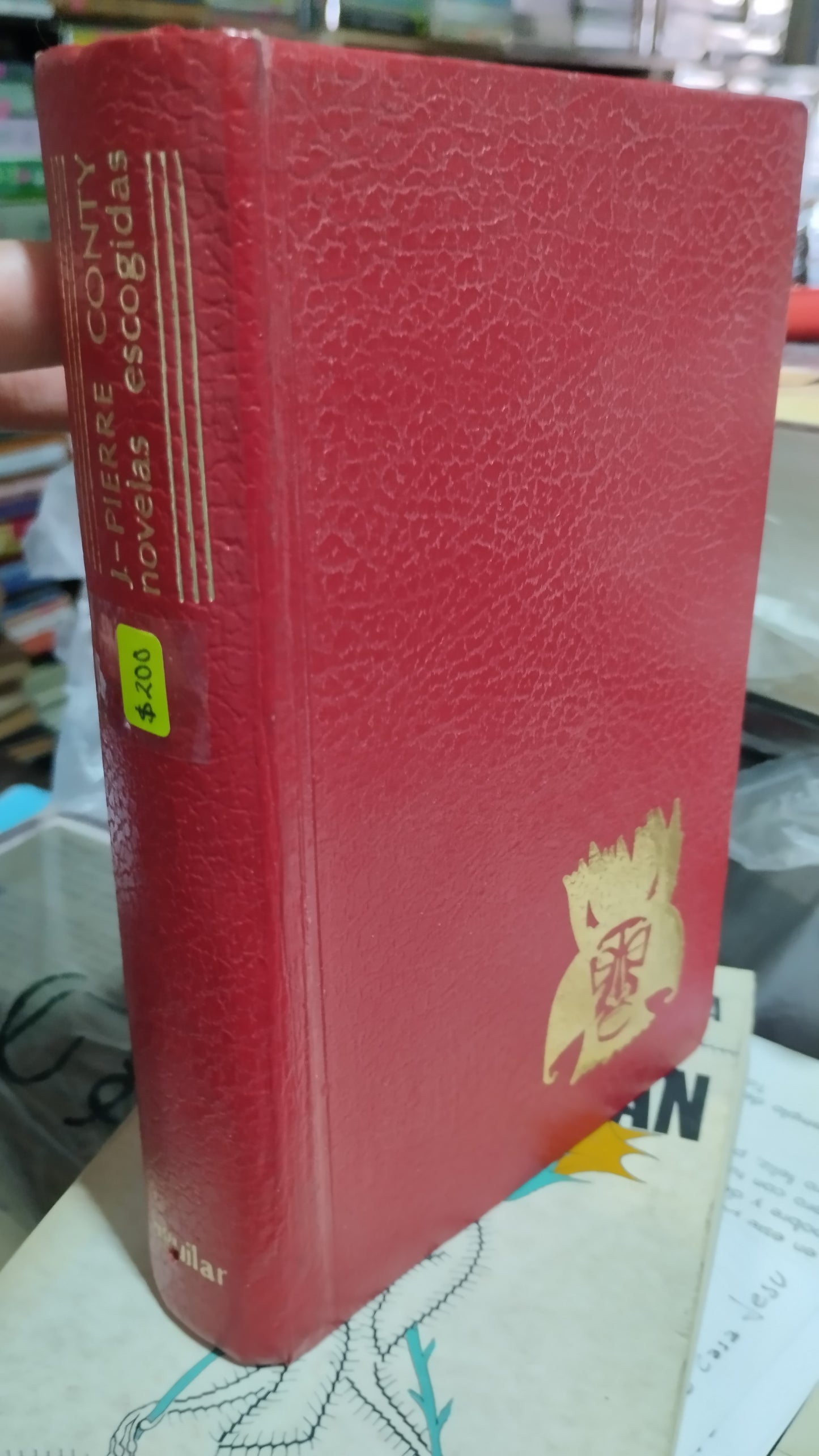 NOVELAS ESCOGIDAS POR JEAN PIERRE CONTY LIBRO USADO ANTIGUO ALDAMA