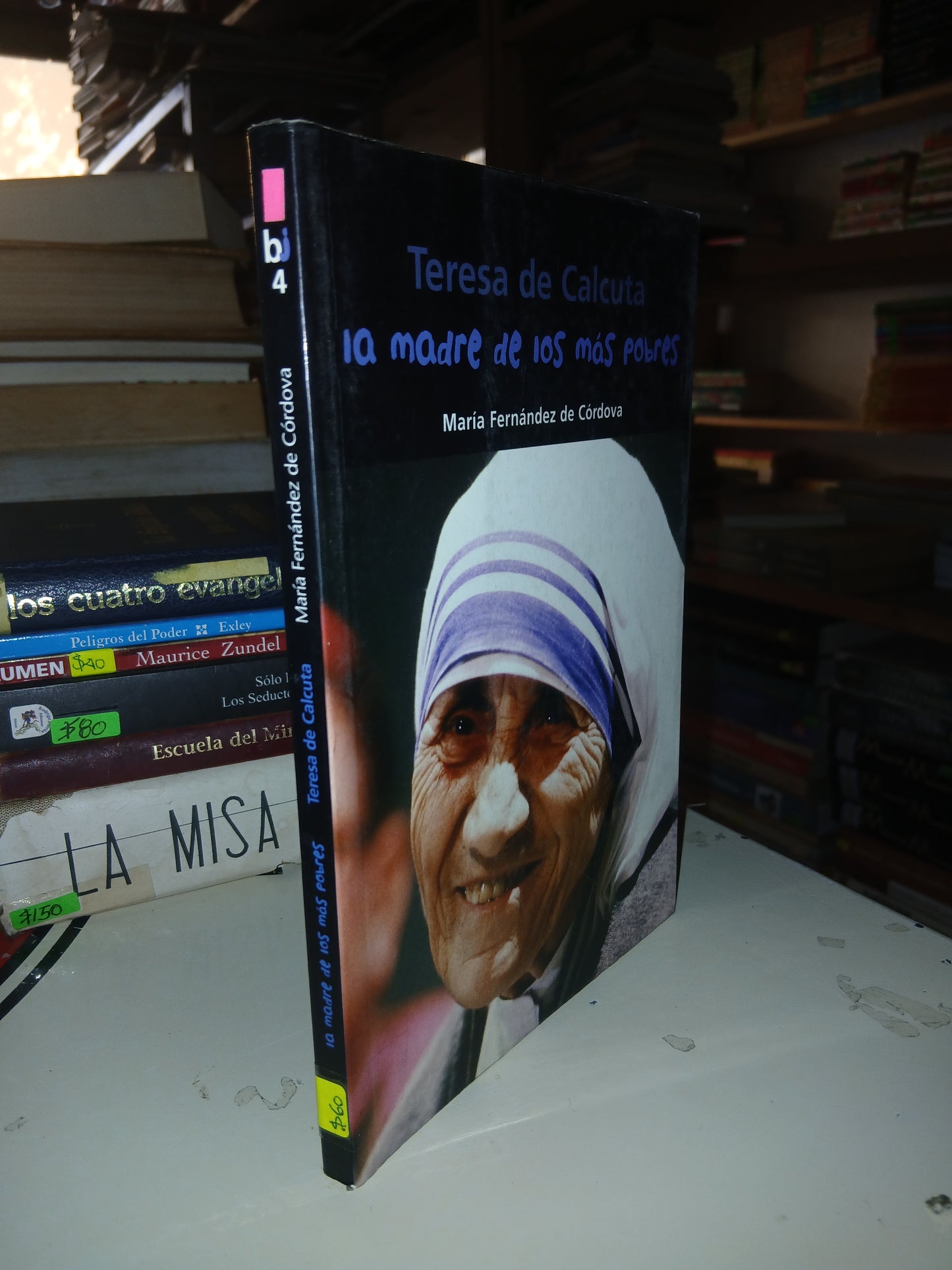 LA MADRE DE LOS MÁS POBRES: TERESA DE CALCUTA POR MARÍA FERNÁNDEZ DE CÓRDOBA USADO RELIGIÓN LITERARIO 207