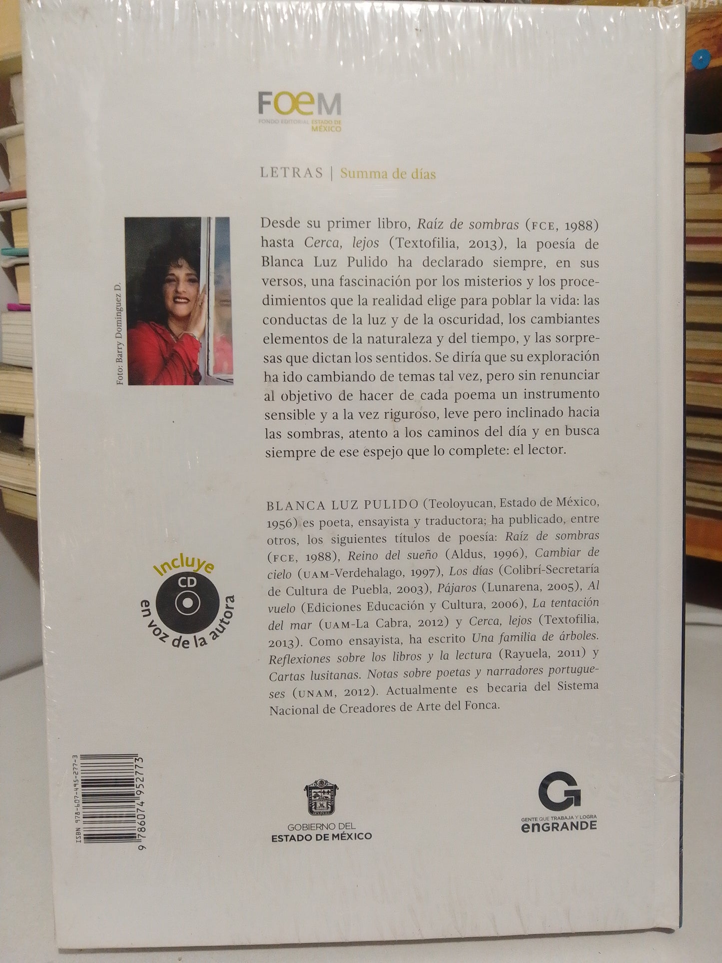 CERCA LEJOS ANTOLOGÍA PERSONAL POR BLANCA LUZ PULIDO USADO NOVELA JUÁREZ