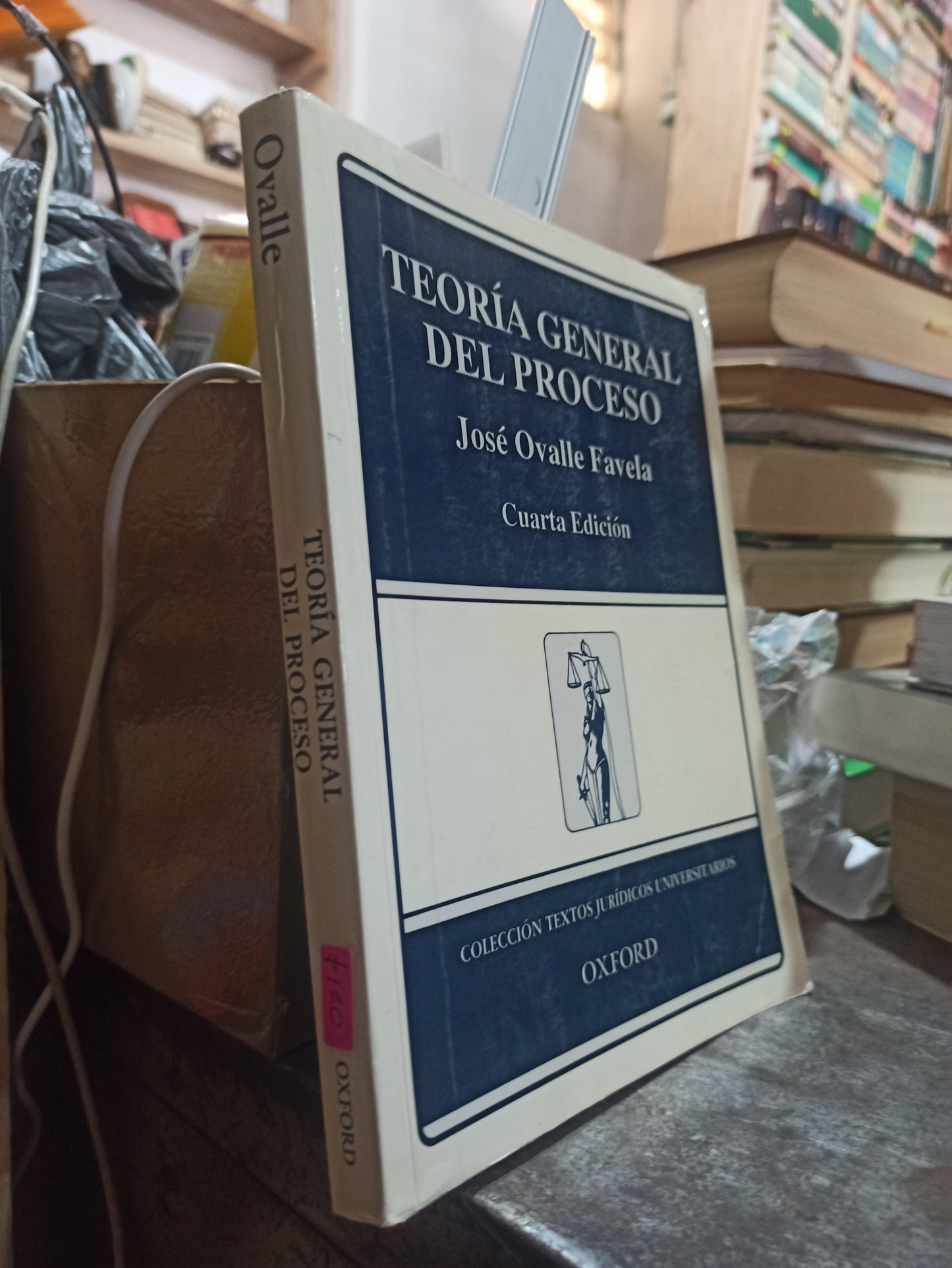 TEORIA GENERAL DEL PROCESO POR JOSE OVALLE FAVELA USADO DERECHO ALDAMA