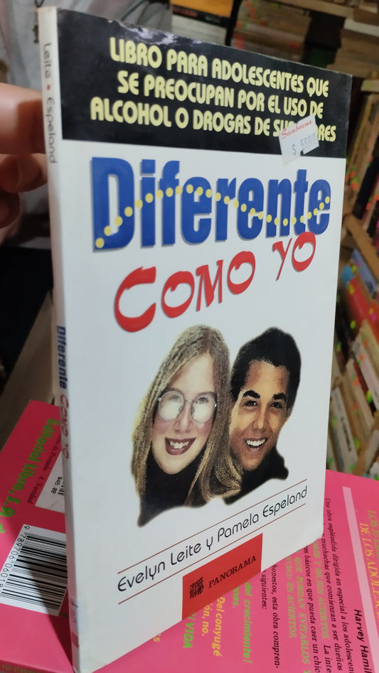 DIFERENTE COMO YO POR EVELYN LEITE LIBRO USADO PSICOLOGIA ALDAMA