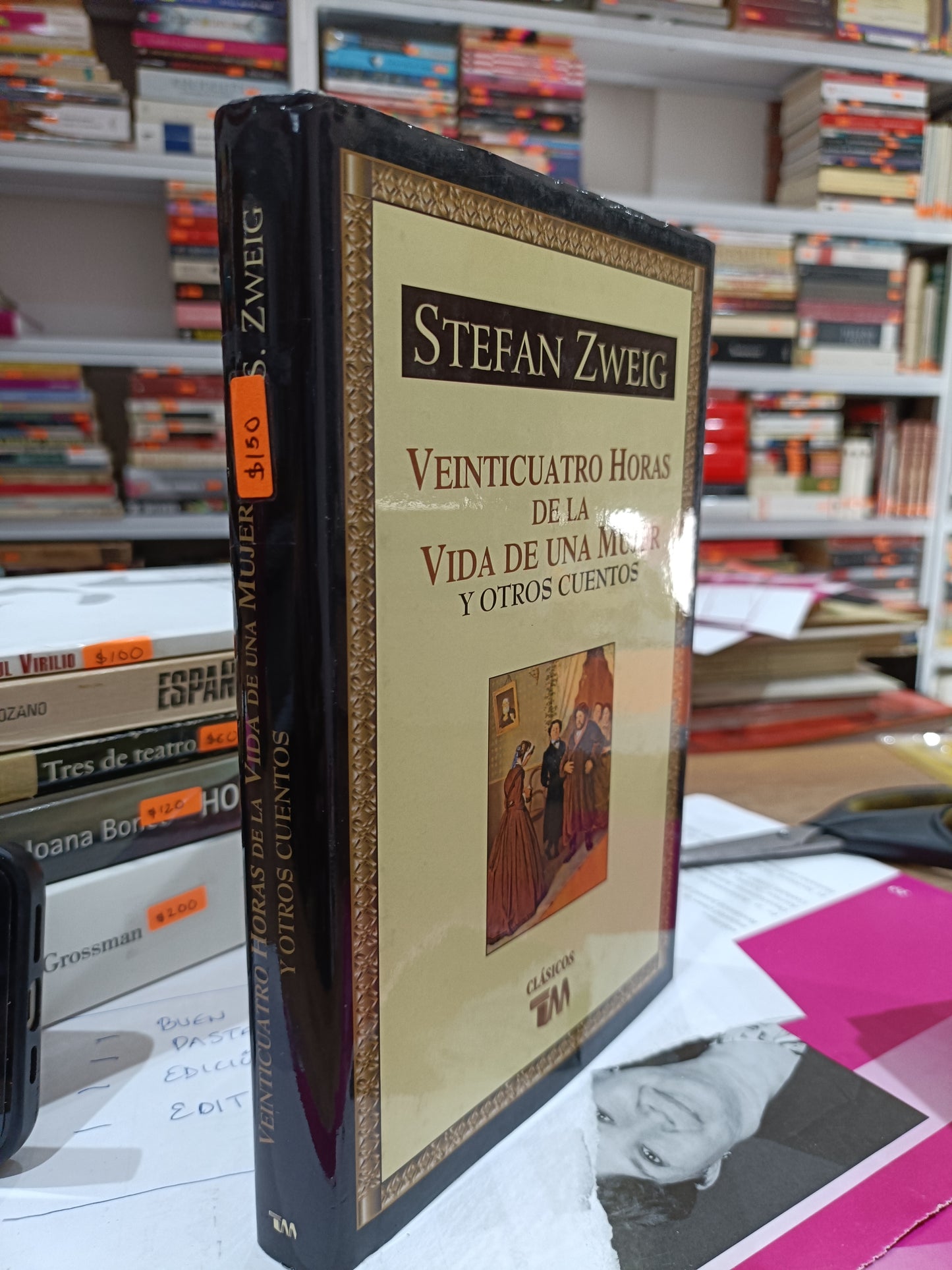 VEINTICUATRO HORAS DE LA VIDA DE UNA MUJER Y OTROS CUENTOS POR STEFAN ZWEIG USADOS NOVELAS JUAREZ 515