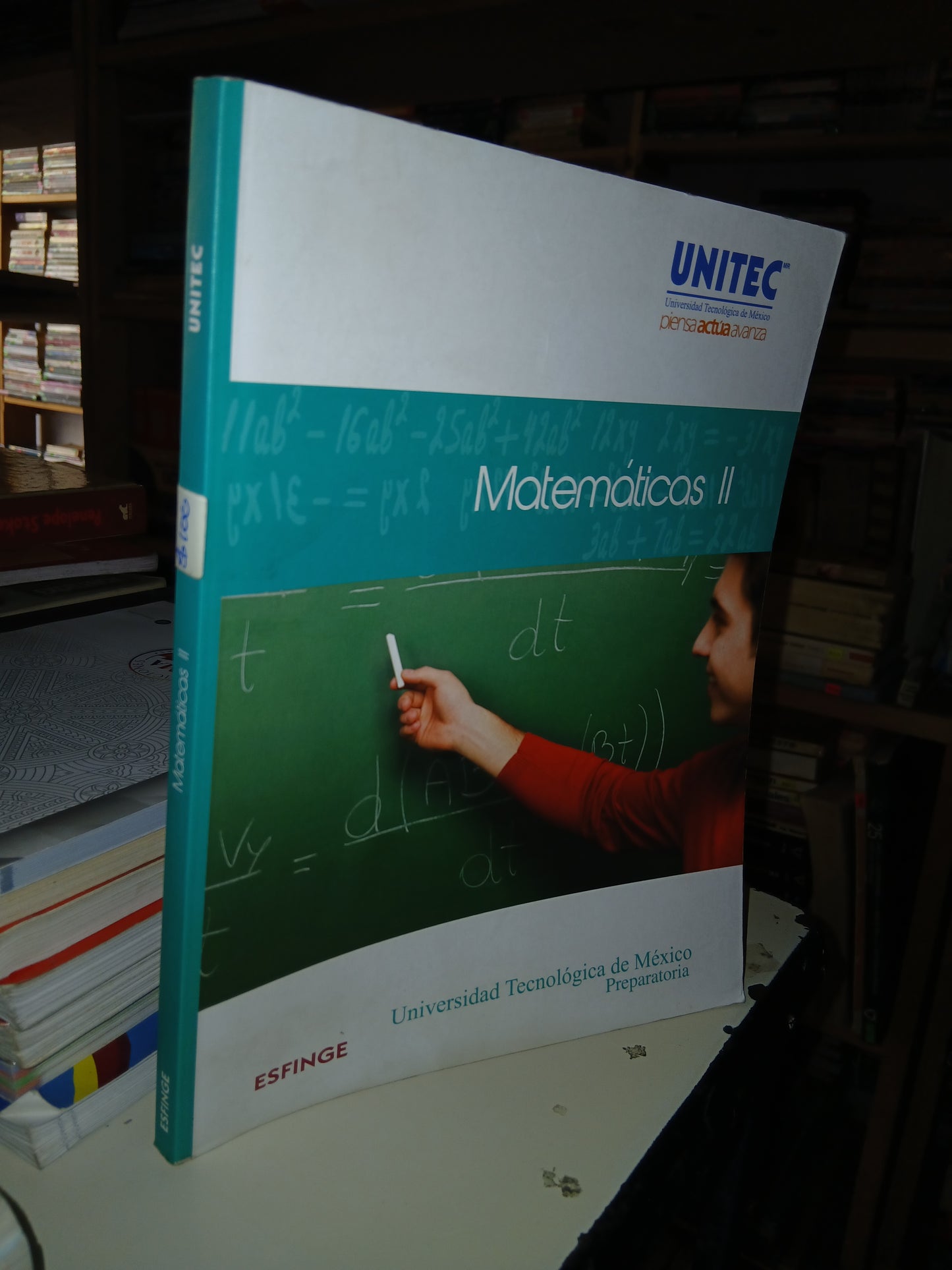 MATEMÁTICAS II UNITEC POR JULIO ENRIQUE GONZÁLEZ-GALLEGO USADO  MATEMÁTICAS LITERARIO 207