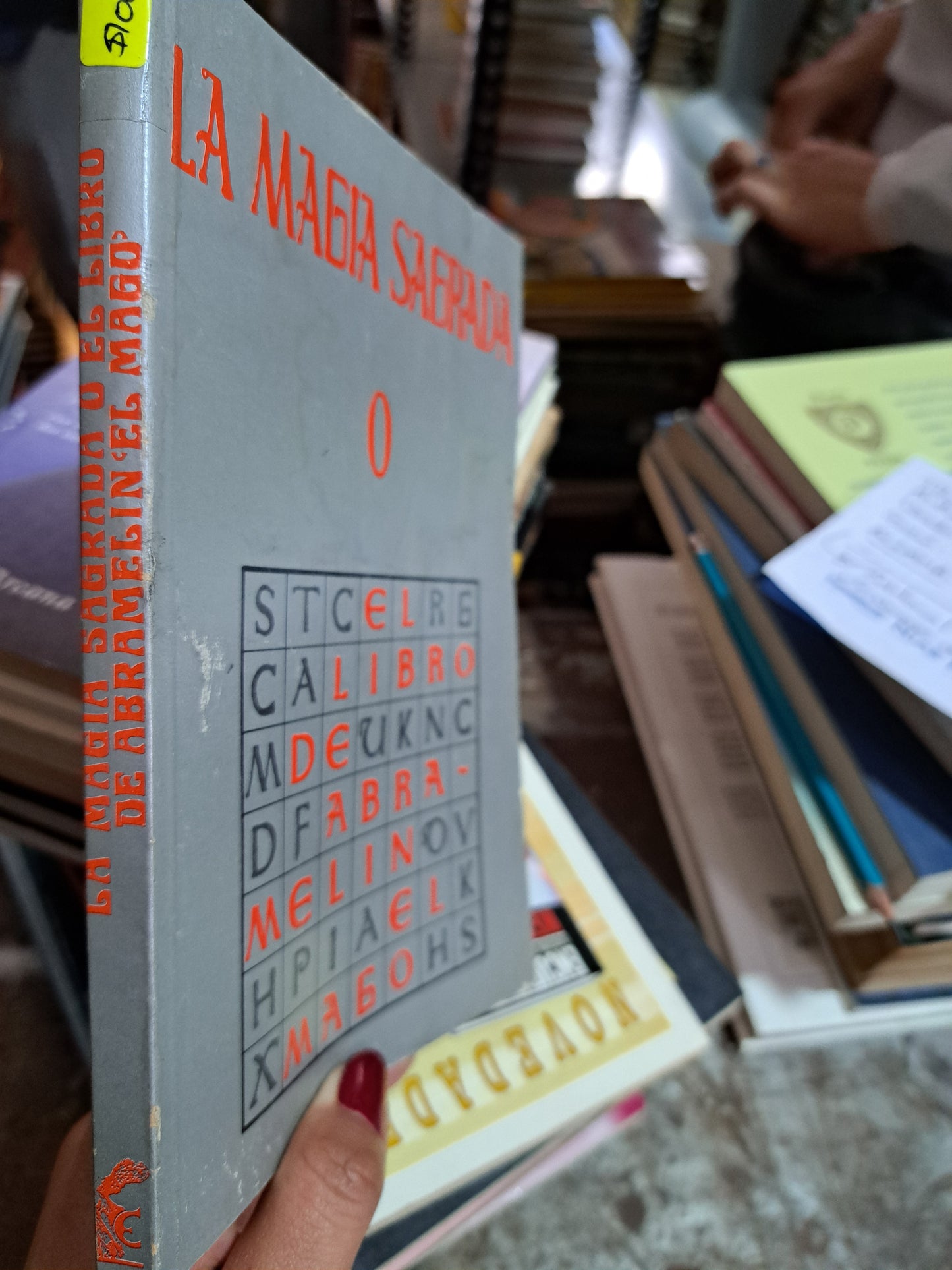 LA MAGIA SAGRADA O EL LIBRO DE ABRAMELIN EL MAGO JAVIER TRONCOSO USADO ESOTERISMO ALDAMA