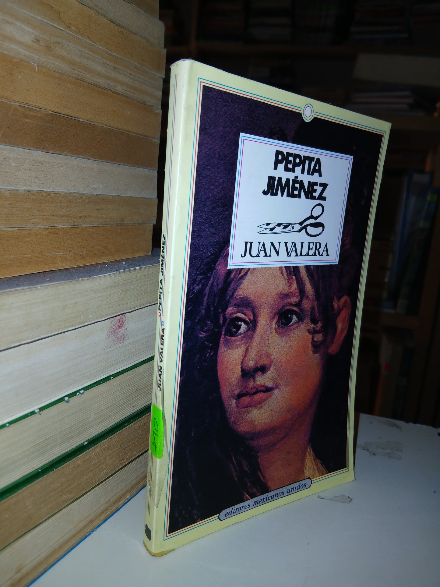 PEPITA JIMÉNEZ POR JUAN VALERA USADO NOVELA LITERARIO 207