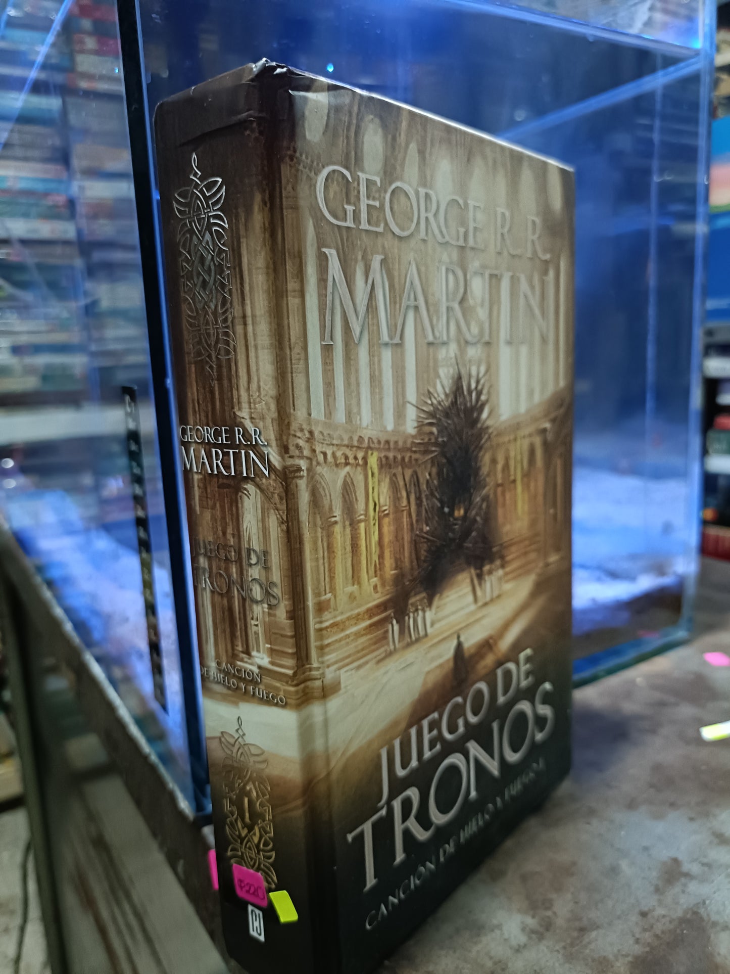 JUEGO DE TRONOS CANCION DE FUEGO Y HUELO I POR GEORGE R R MARTIN USADO NOVELA ALDAMA