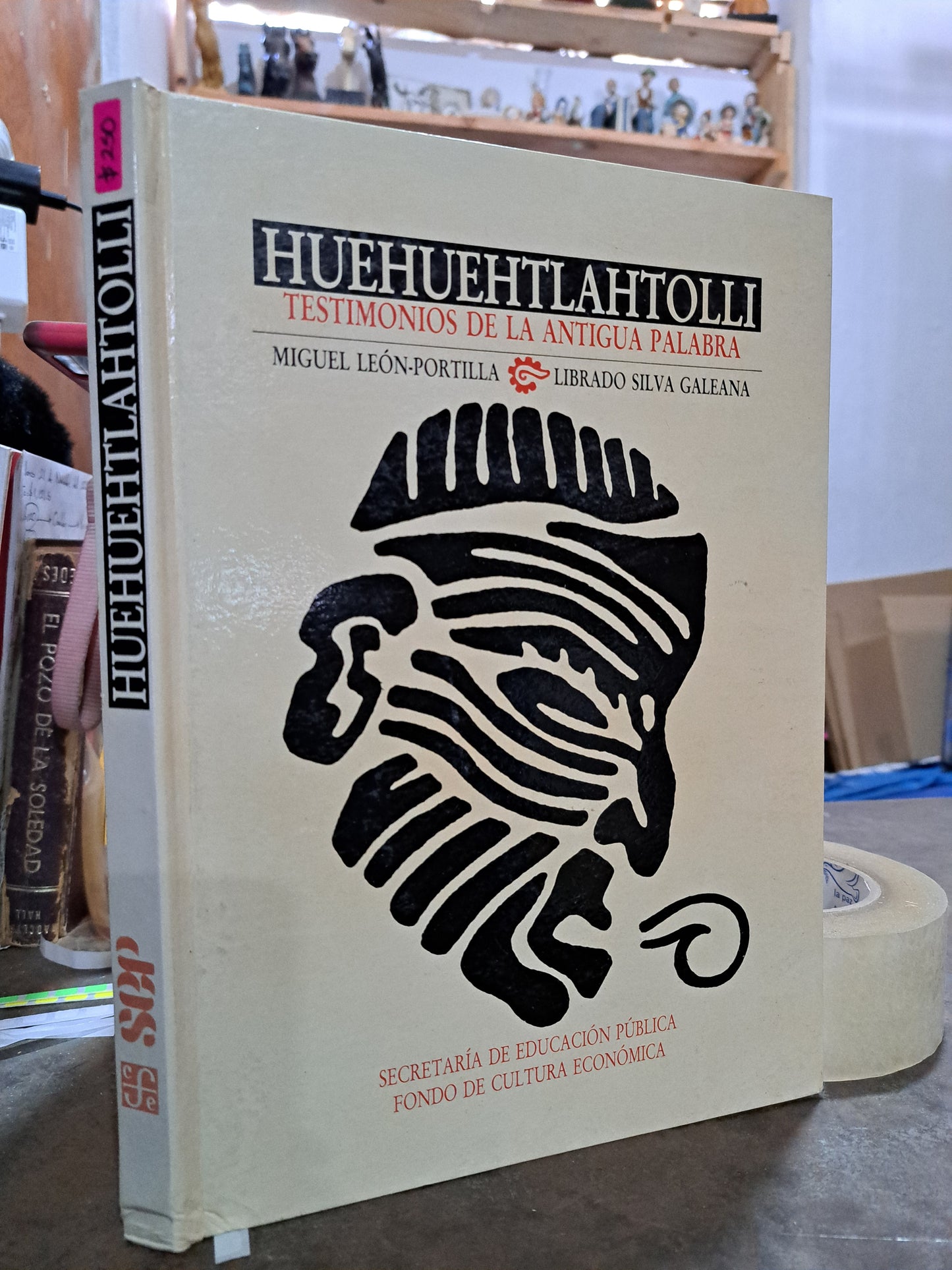 HUEHUEHTLAHTOLLI TESTIMONIOS DE LA ANTIGUA PALABRA MIGUEL LEÓN PORTILLA LIBRADO SILVA GALEANA USADO ANTIGUO ALDAMA