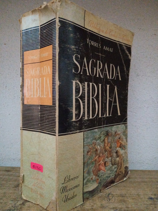 SAGRADA BIBLIA TORRES AMAT USADO RELIGION ALDAMA