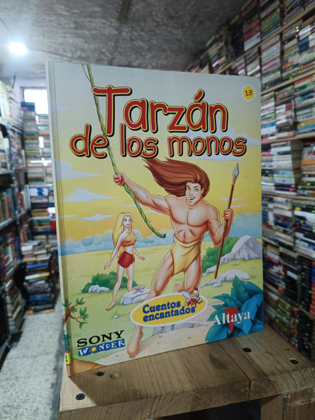 TARZAN DE LOS MONOS USADO INFANTIL ALDAMA