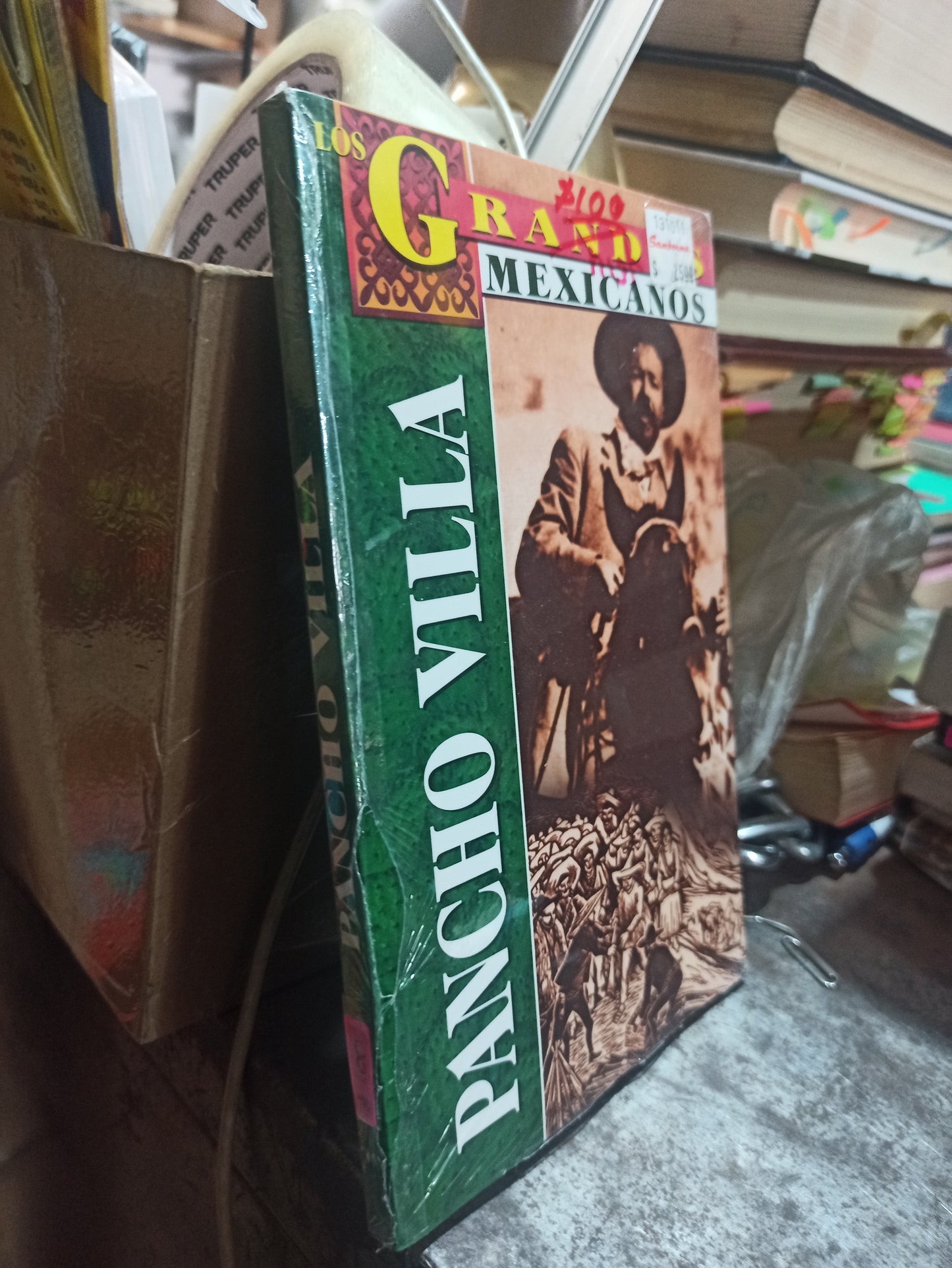 LOS GRANDEZ MEXICANOS PANCHO VILLA POR EDITORIAL TOMO NUEVO HISTORIA ALDAMA