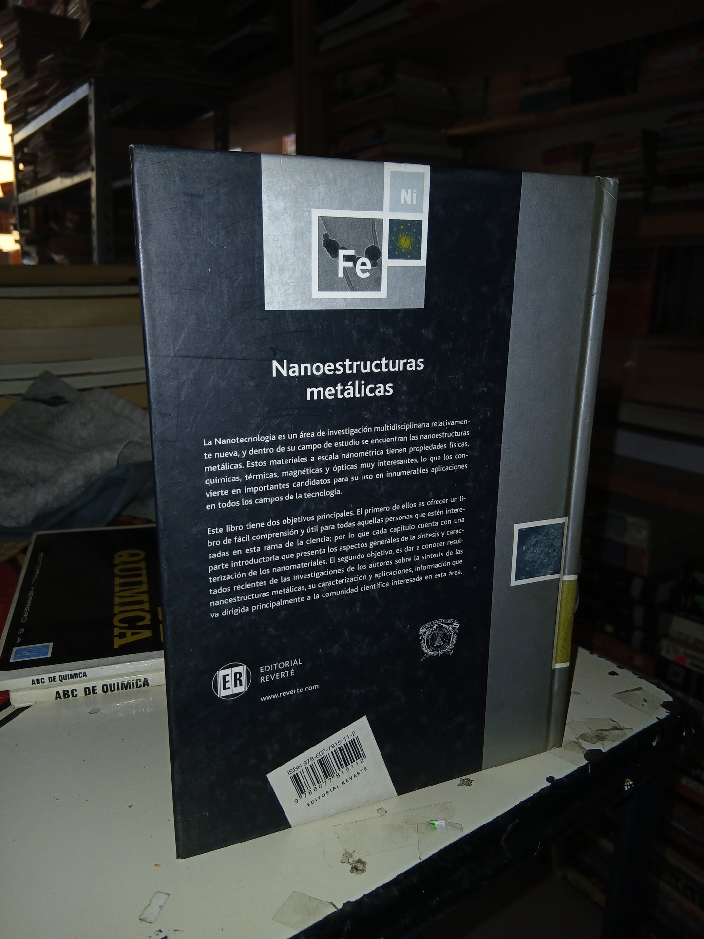 NANOESTRUCTURAS METÁLICAS (VARIOS AUTORES) USADO QUÍMICA LITERARIO 207