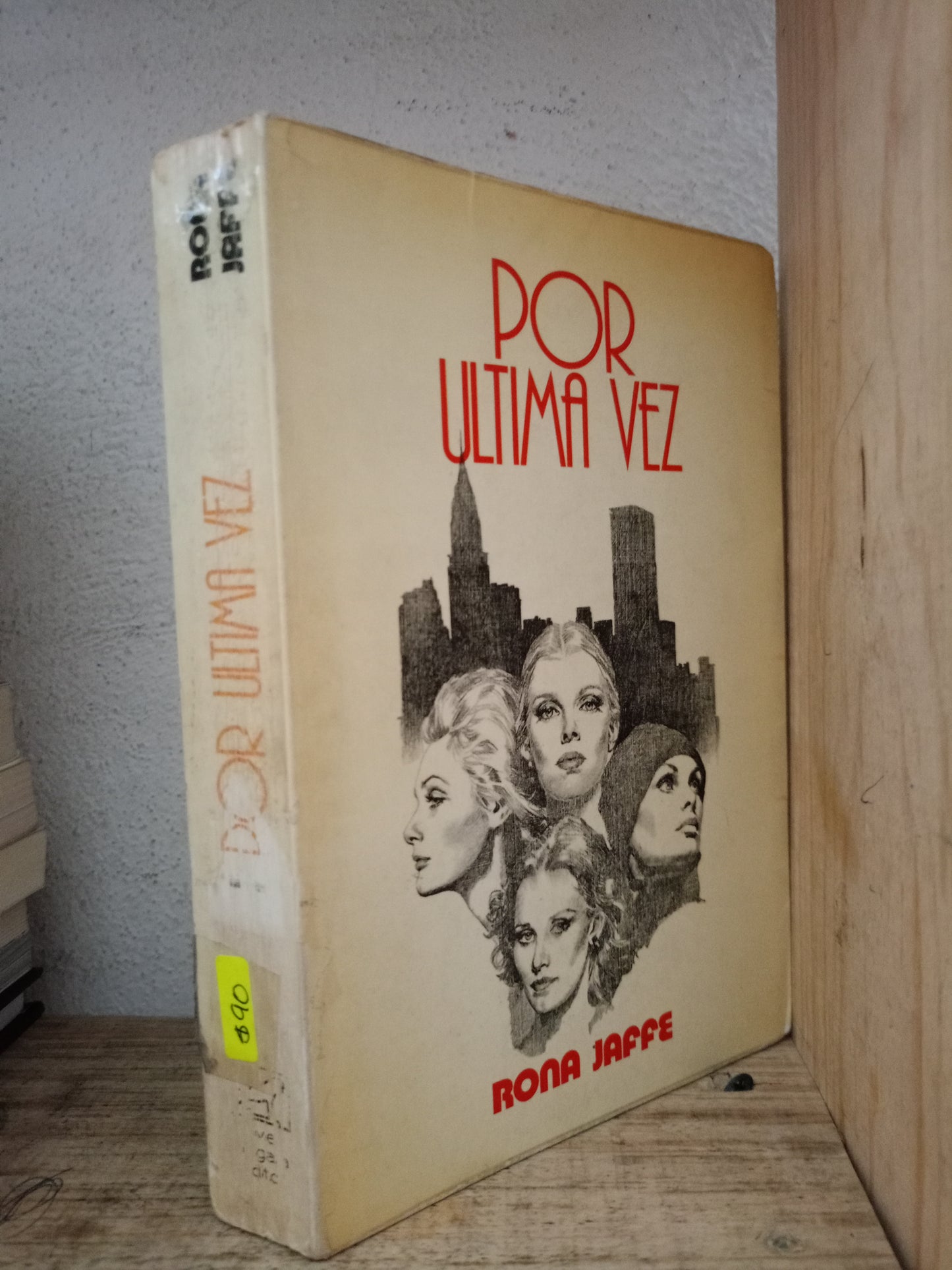 POR ULTIMA VEZ RONA JAFRE USADO NOVELA LITERARIO 305