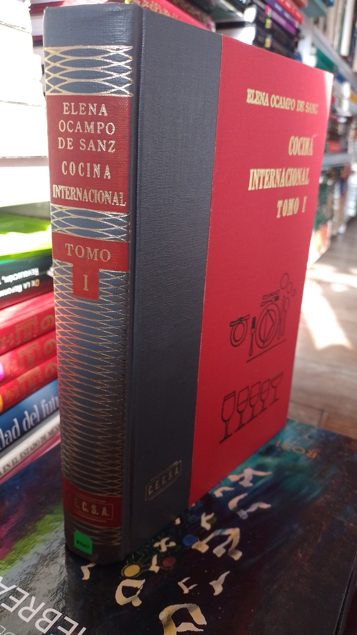 COCINA INTERNACIONAL TOMO 1 POR ELENA OCAMPO DE SANZ USADO COCINA JUAREZ 515