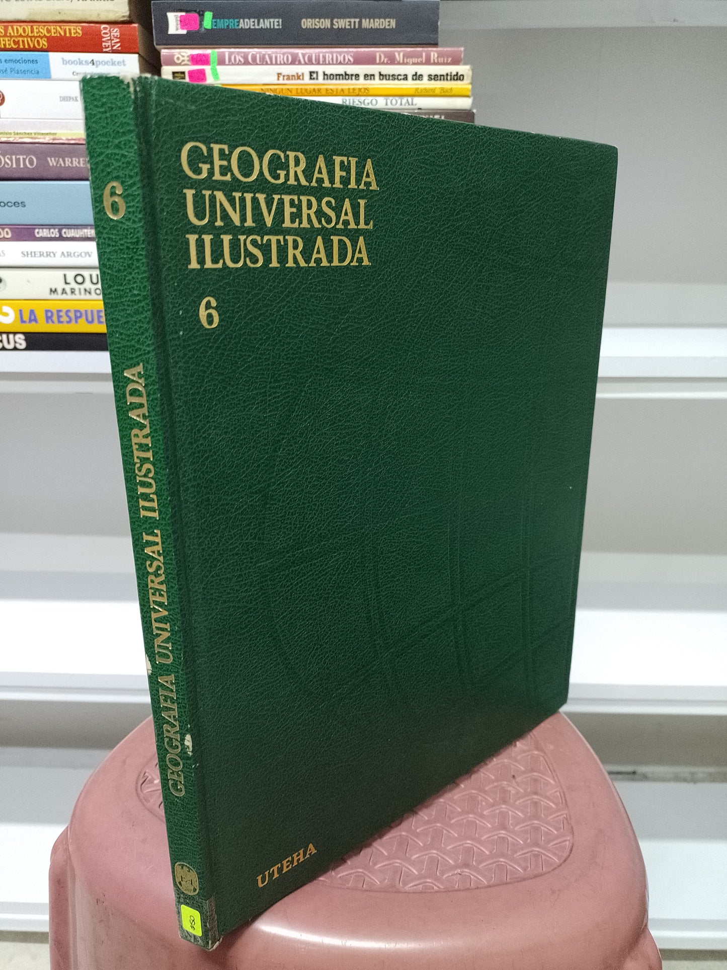 GEOGRAFIA UNIVERSAL ILUSTRADA VOLUMEN VI MEXICO ESTADOS DEL ISTMO DEL CARIBE LAS GUAYANAS Y BRASIL POR UTEHA USADO GEOGRAFIA JUAREZ 515