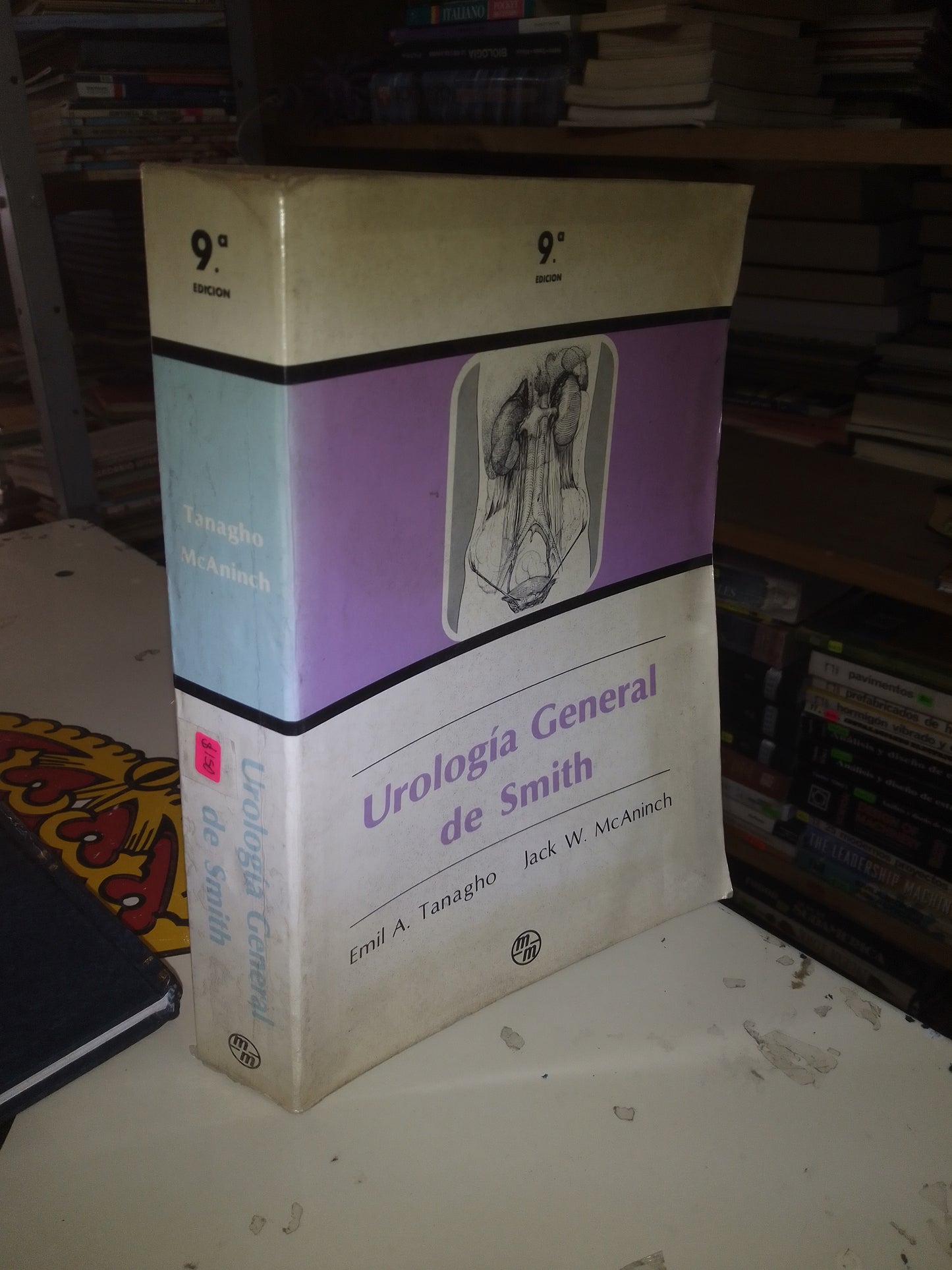 UROLOGÍA GENERAL DE SMITH POR EMIL A. TANAGHO Y JACK W. MCANINCH USADO MEDICINA LITERARIO 207