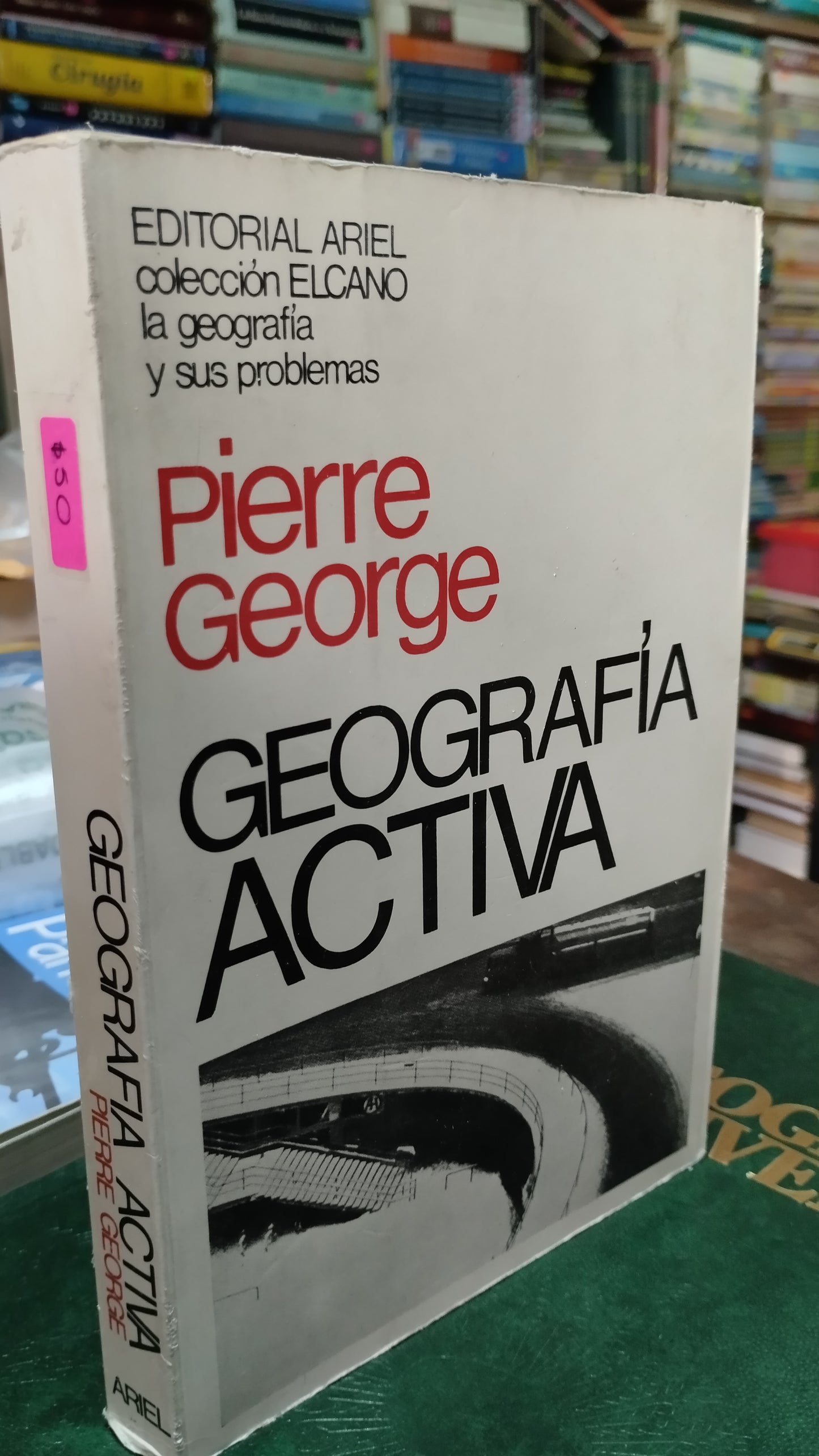 GEOGRAFIA ACTIVA POR PIERRE GORGE LIBRO USADO GEOGRAFÍA ALDAMA