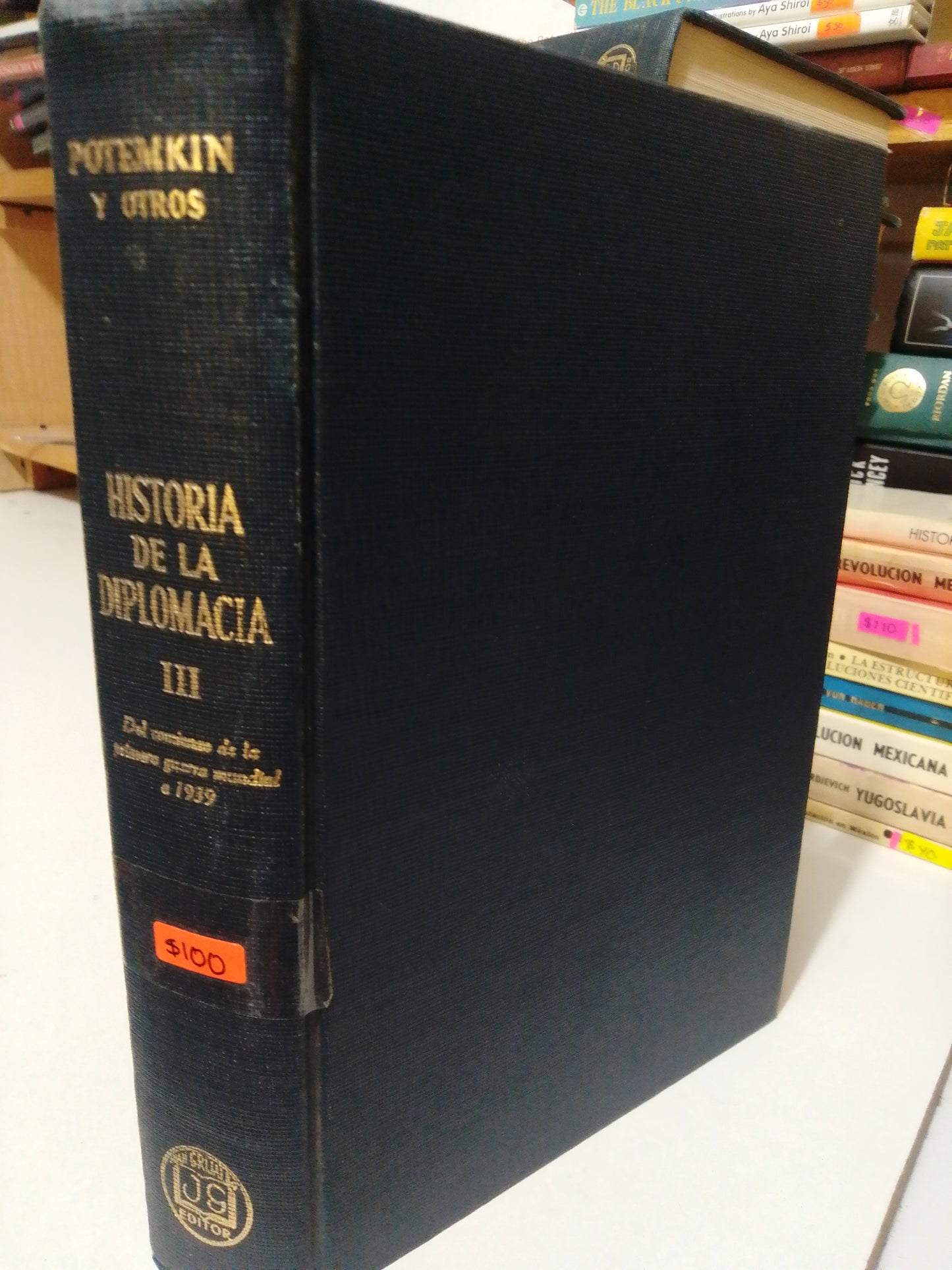 HISTORIA DE LA DIPLOMACIA 3 POR POTEMKIN Y OTROS USADO HISTORIA JUAREZ