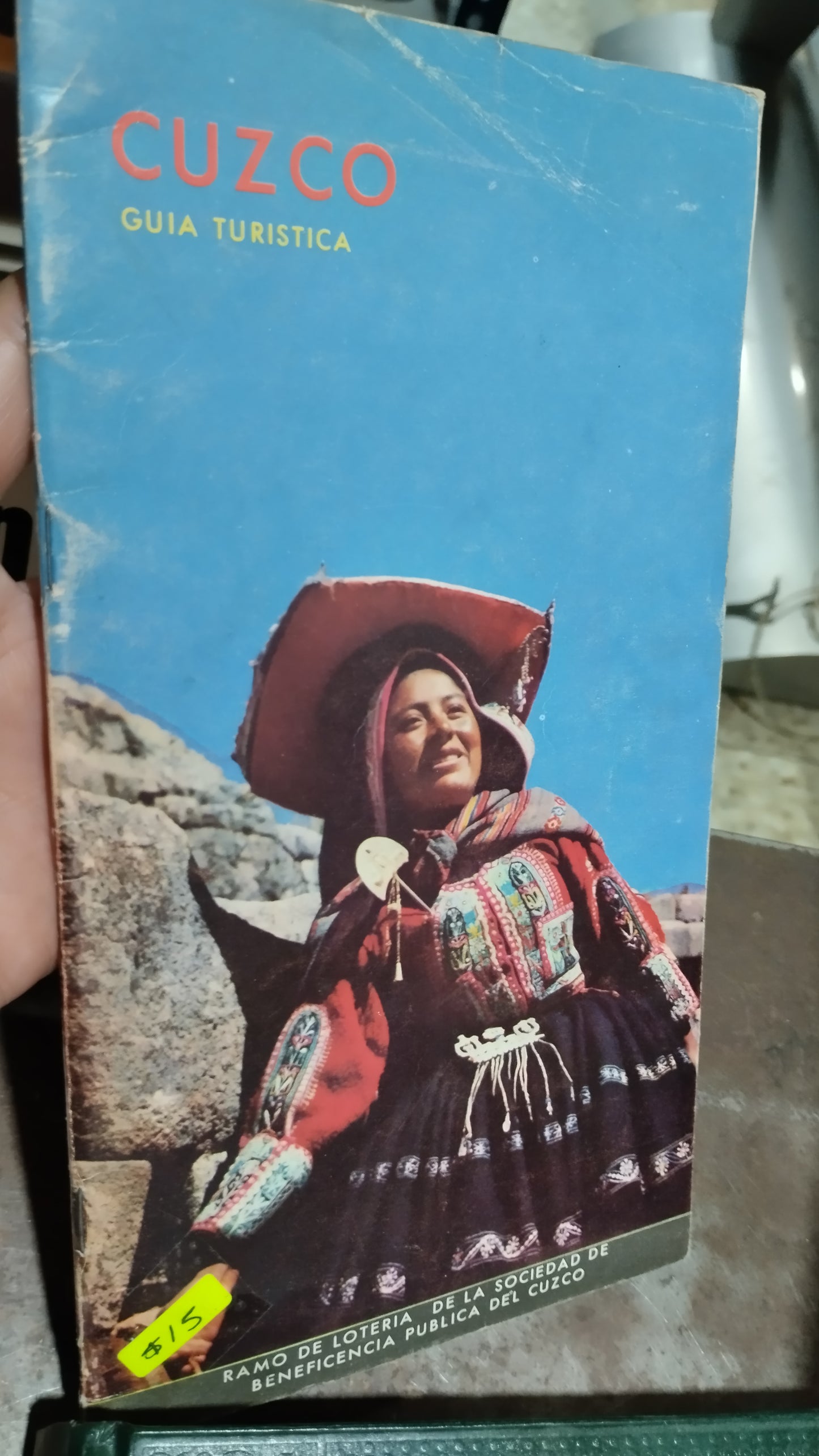 CUZCO GUIA TURISTICA LIBRO USADO GEOGRAFÍA ALDAMA