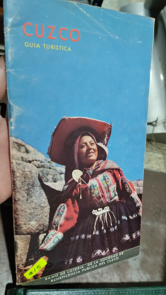 CUZCO GUIA TURISTICA LIBRO USADO GEOGRAFÍA ALDAMA
