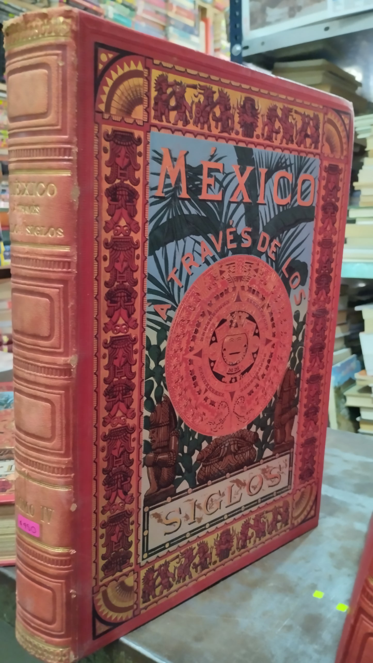 MEXICO A TRAVES DE LOS SIGLOS TOMO IV LIBRO USADO HISTORIA ALDAMA