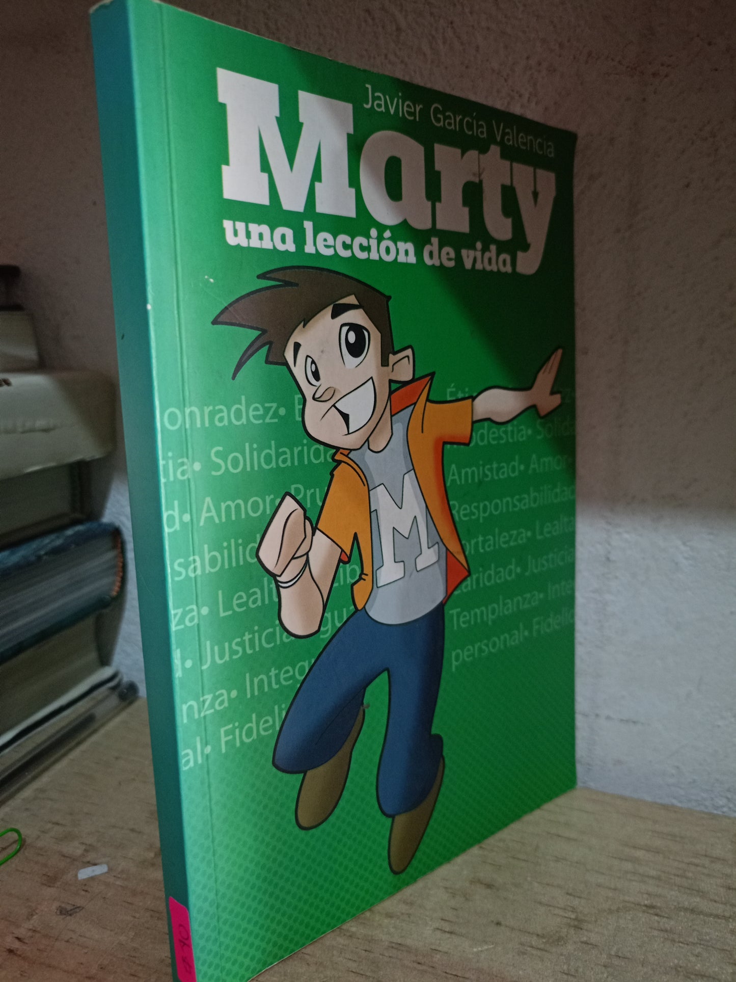 MARTY UNA LECCION DE VIDA POR JAVIER GARCIA VALENCIA USADO INFANTIL LITERARIO 305