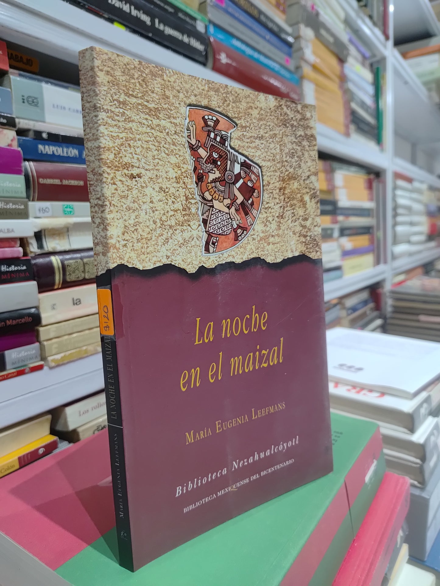 LA NOCHE EN EL MAIZAL POR MARIA EUGENIA LEEFMANS USADO NOVELAS JUAREZ 515