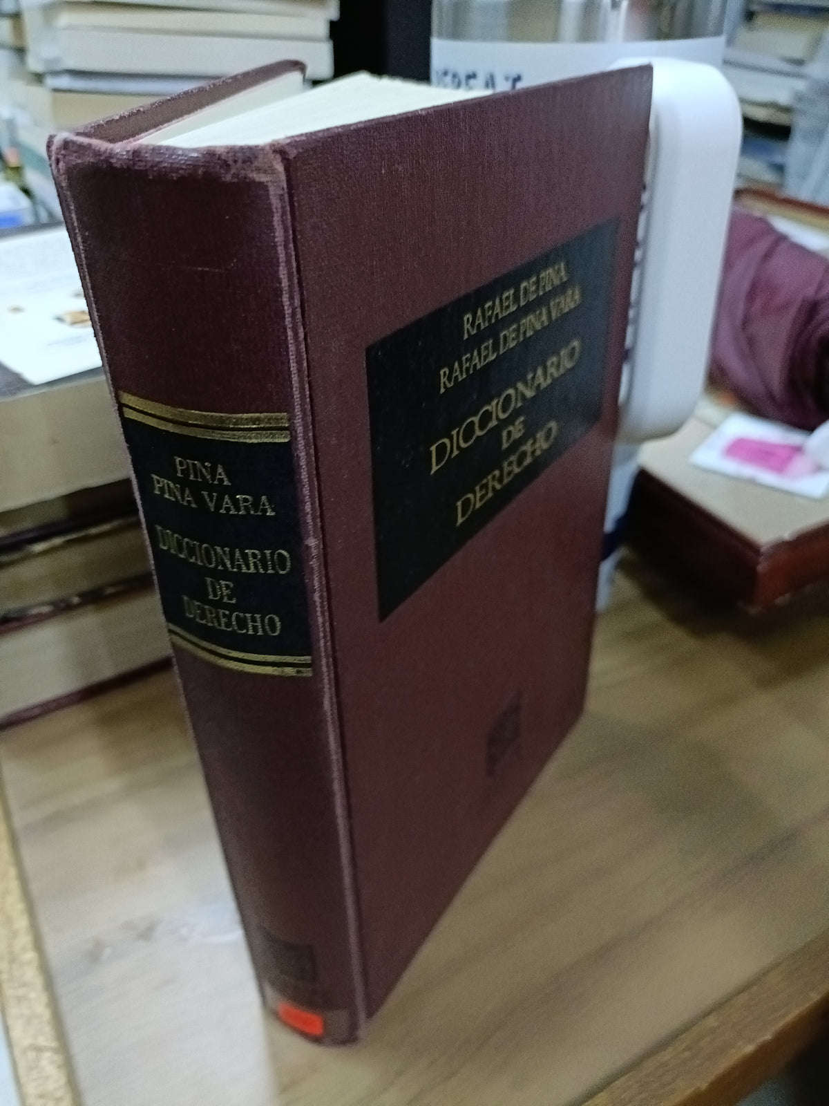 DICCIONARIO DE DERECHO POR RAFAEL DE PINA USADO DERECHO JUAREZ 515