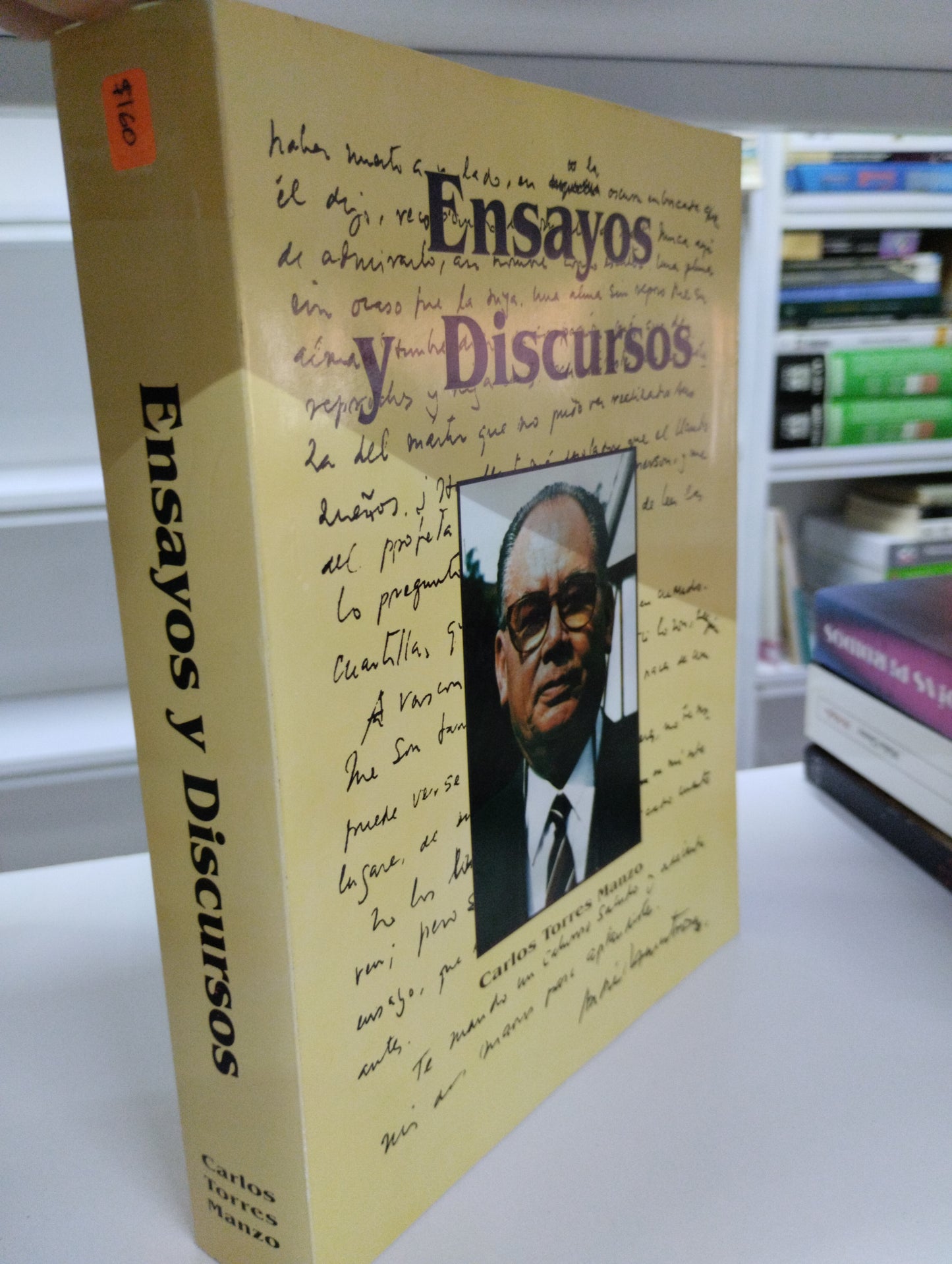 ENSAYOS Y DISCURSOS CARLOS TORRES MANZO USADO POLITICA JUAREZ 515
