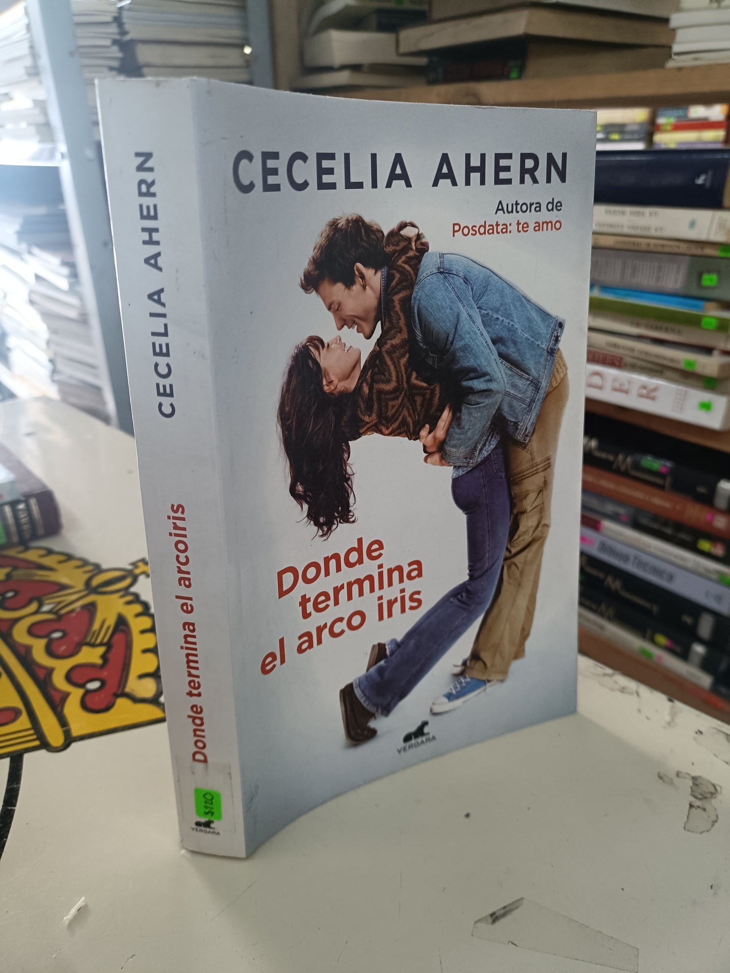 DONDE TERMINA EL ARCOIRIS POR CECELIA AHERN USADO NOVELA LITERARIO 207