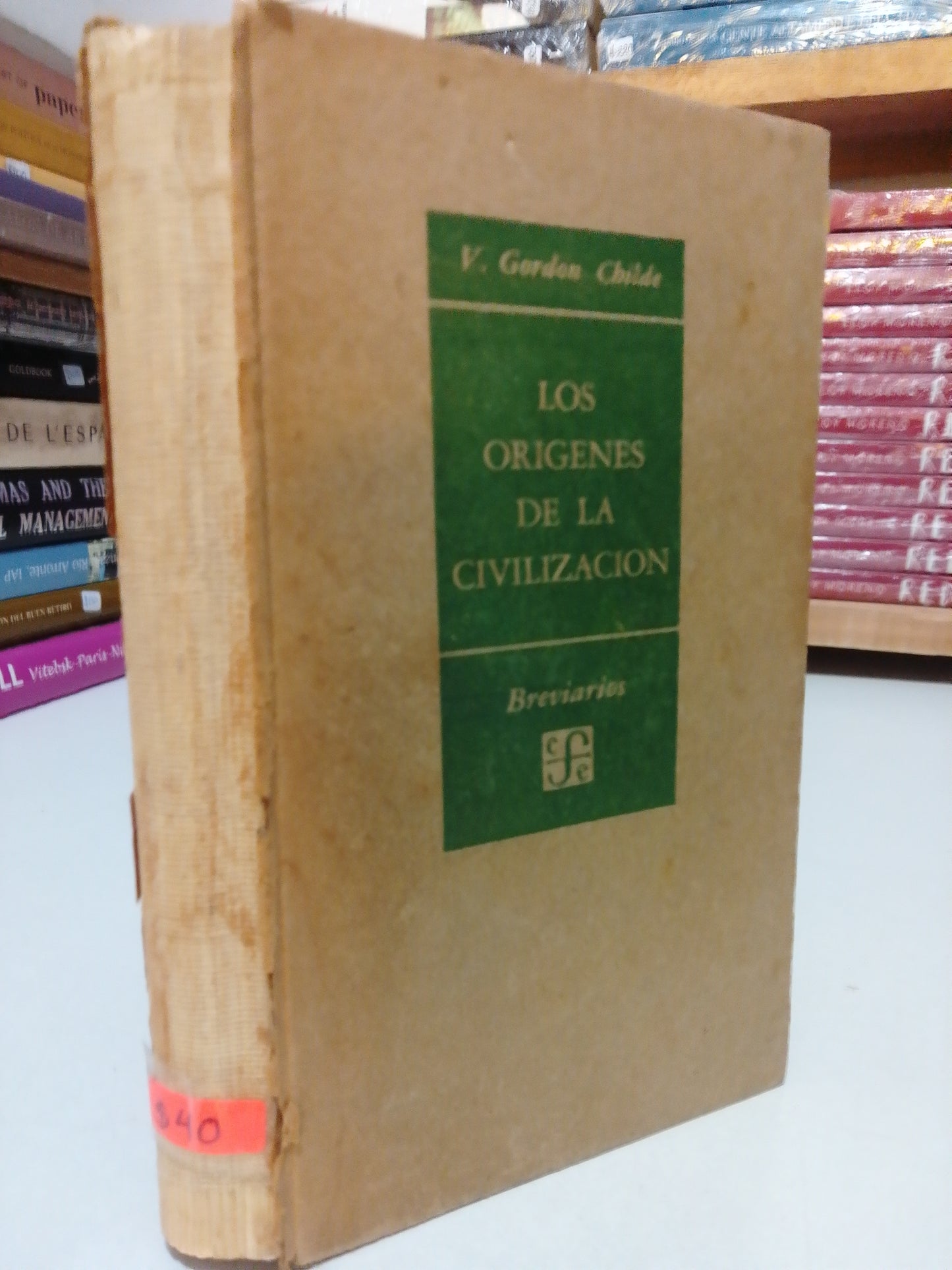 LOS ORIGENES DE LA CIVILIZACIÓN POR V. GORDON CHILDE USADO HISTORIA JUAREZ