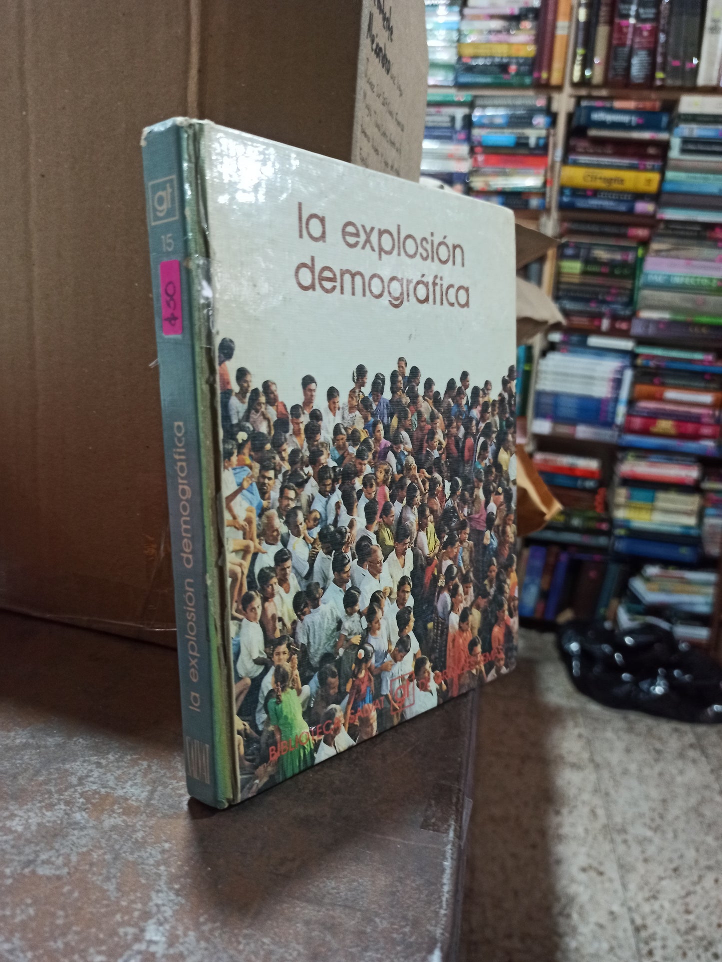 LA EXPLOSIÓN DEMOGRÁFICA POR EDITORIAL SALVAT USADO GEOGRAFÍA ALDAMA
