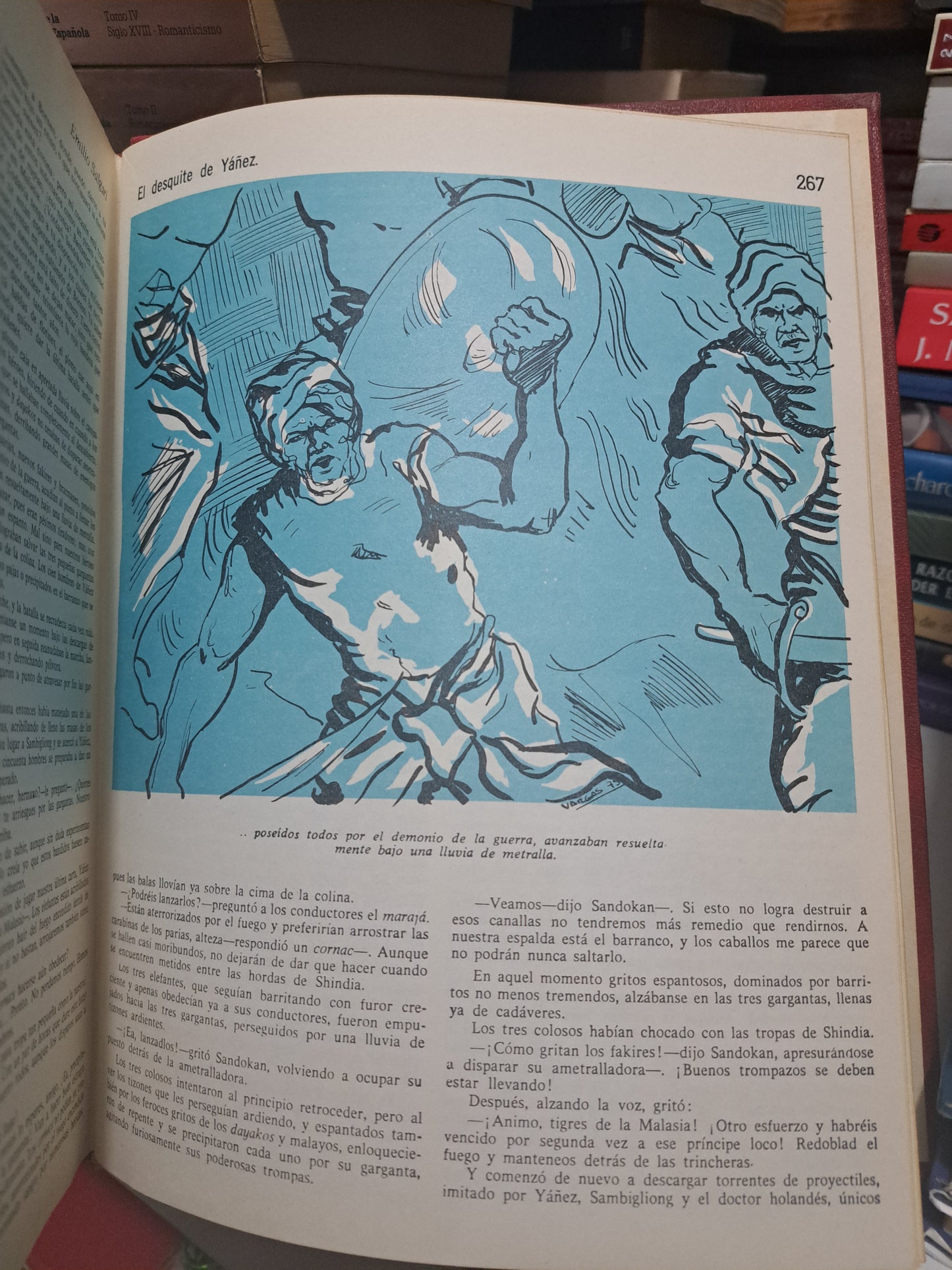EL REY DEL MAR OBRAS SELECTAS DE E. SALGARI SEGUNDO TOMO USADO NOVELA JUÁREZ