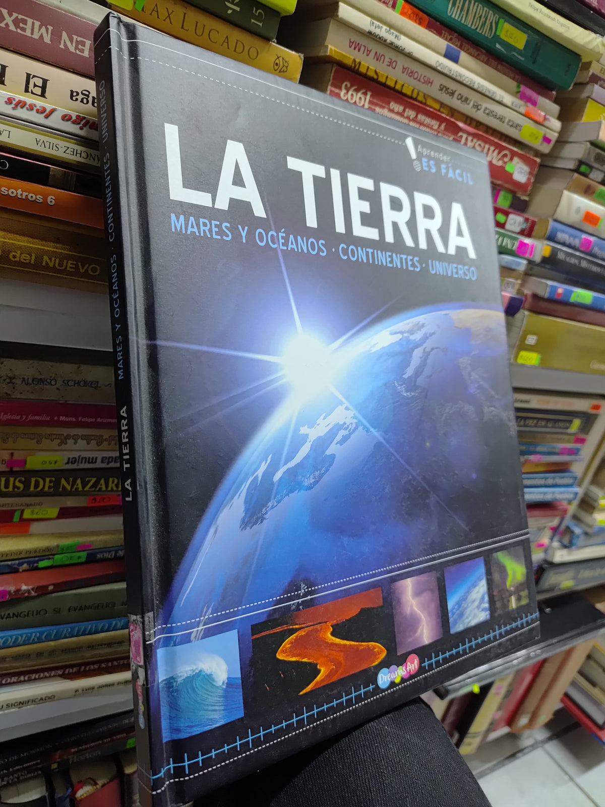 LA TIERRA MARES Y OCEANOS POR EDITORIAL DREAMS ART USADO CIENCIAS JUAREZ 507