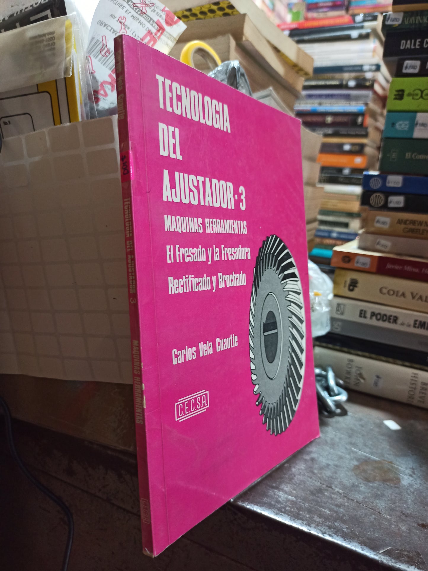 TECNOLOGIA DEL AJUSTADOR 3 POR CARLOS VELA CUAUTLE USADO MATEMÁTICAS ALDAMA