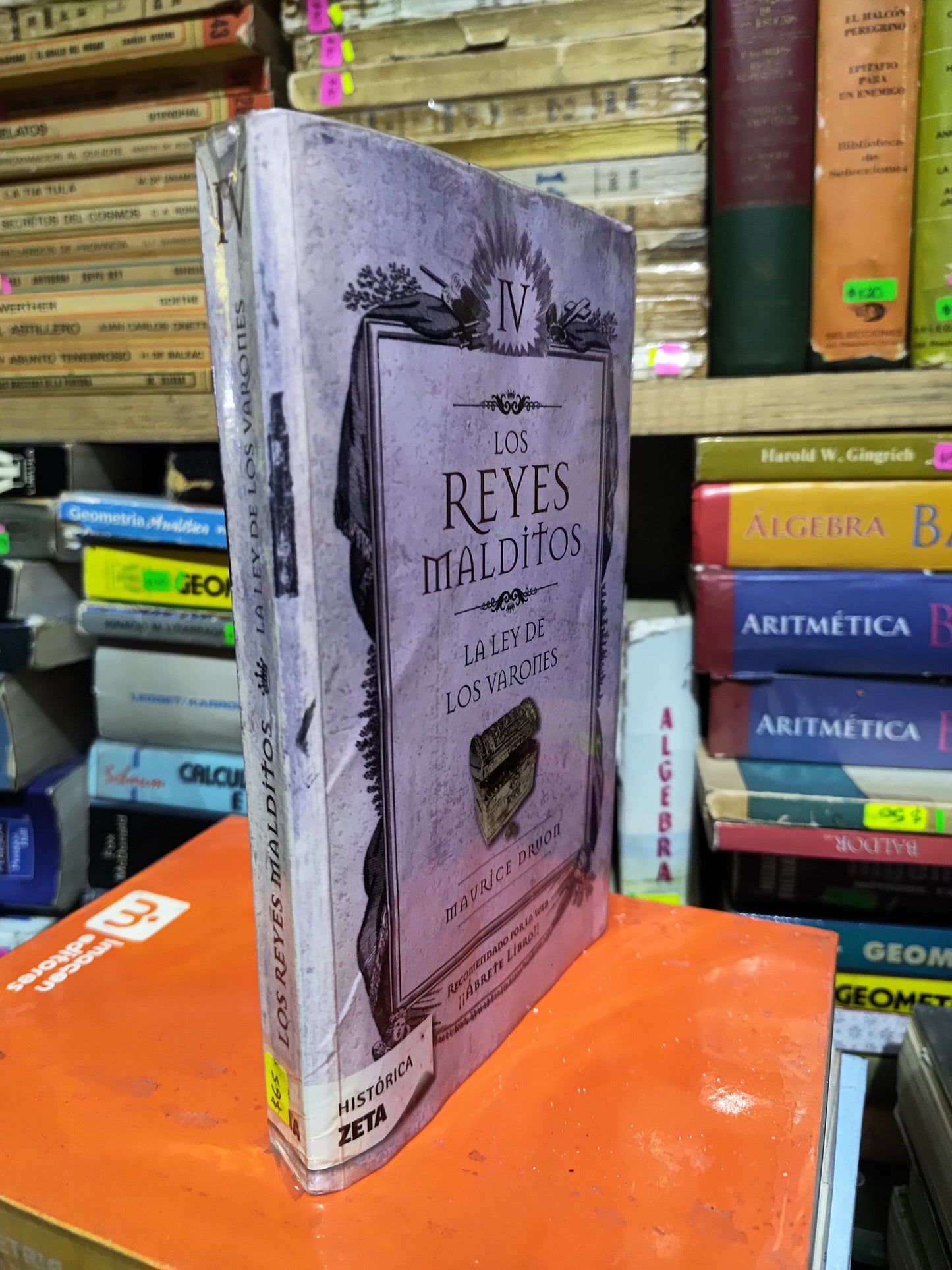 LOS REYES MALDITOS POR MAURICE DRUON USADO NOVELAS JUAREZ 507