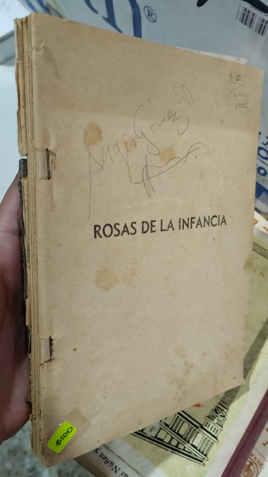ROSAS DE LA INFANCIA POR MARIA ENRIQUETA LIBRO USADO ANTIGUO ALDAMA