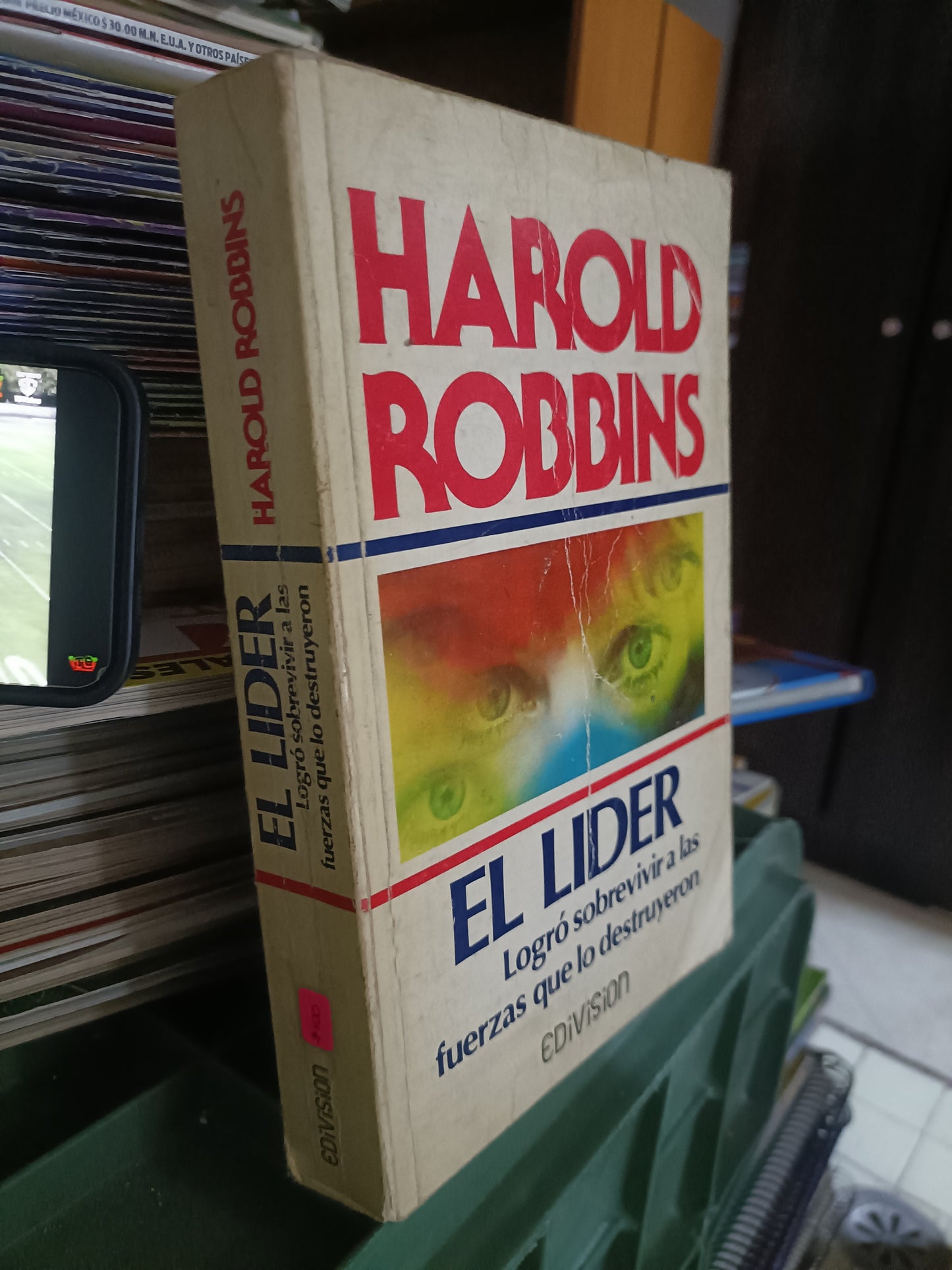 EL LIDER POR HAROLD ROBBINS USADO SUPERACION PERSONAL JUAREZ 515